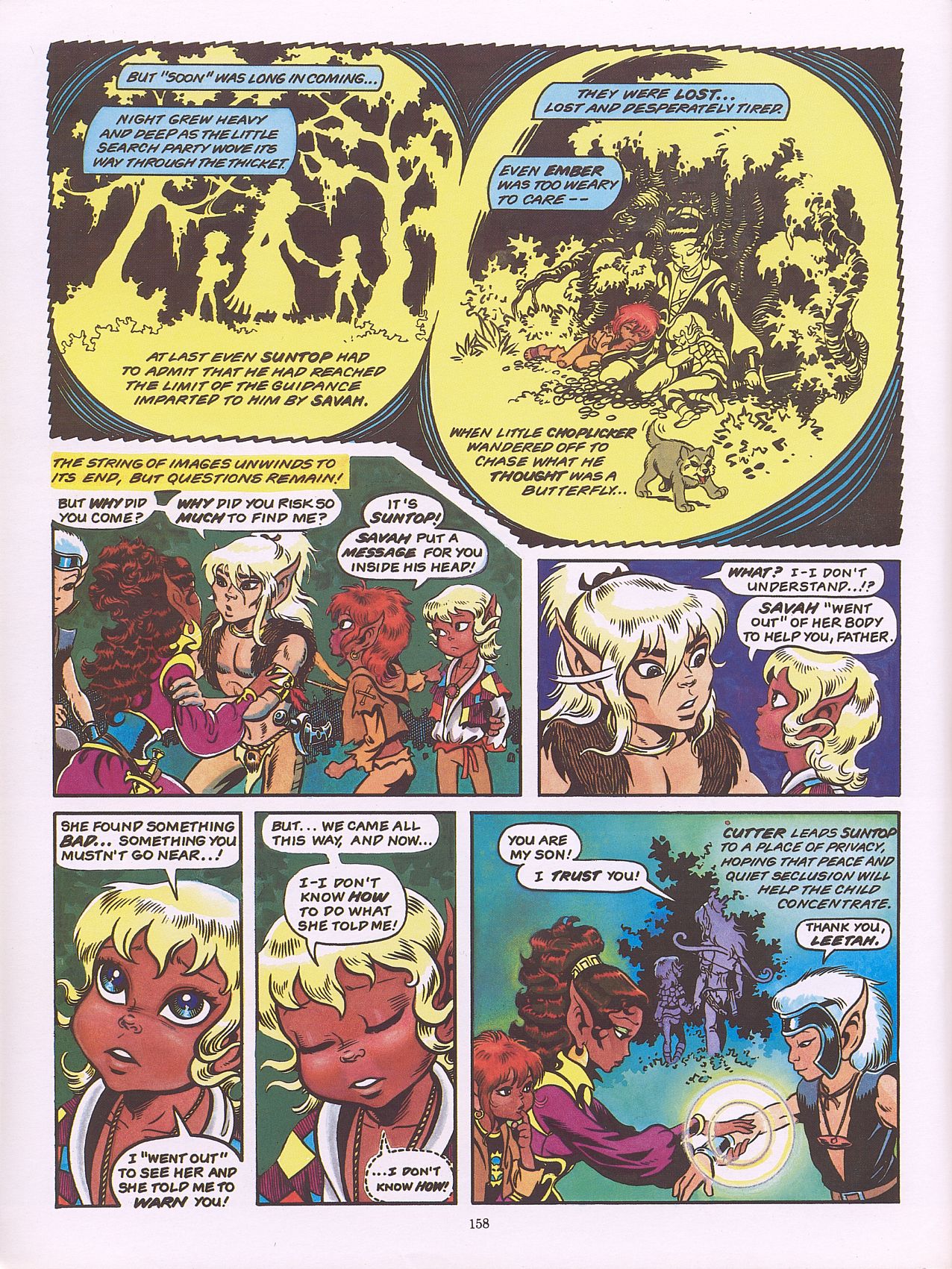 Read online ElfQuest (Starblaze Edition) comic -  Issue # TPB 2 - 168