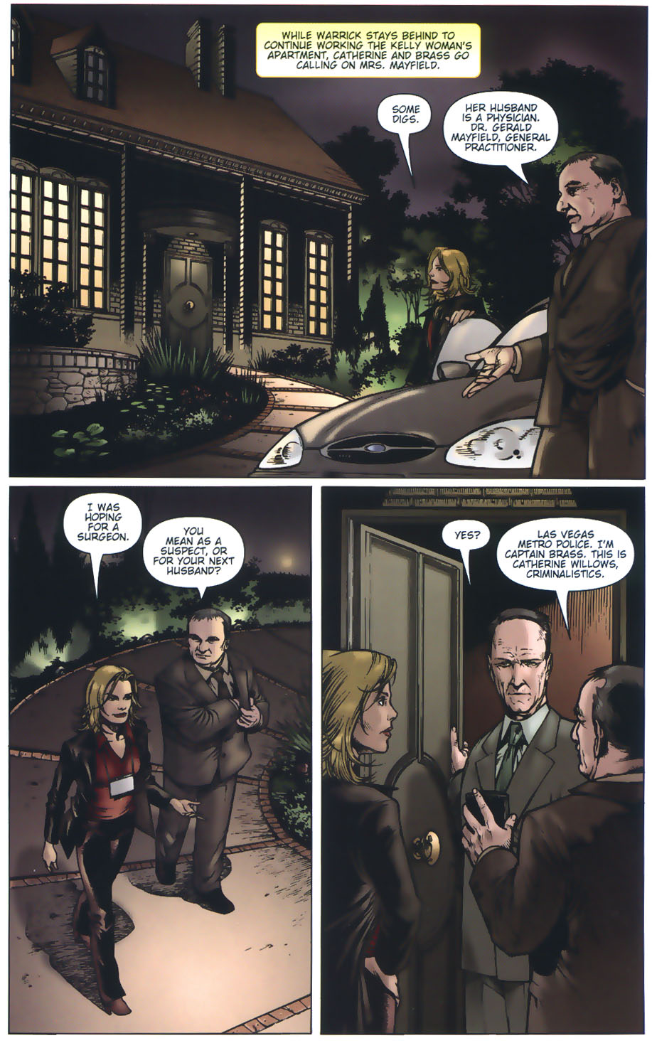 Read online CSI: Crime Scene Investigation comic -  Issue #3 - 17