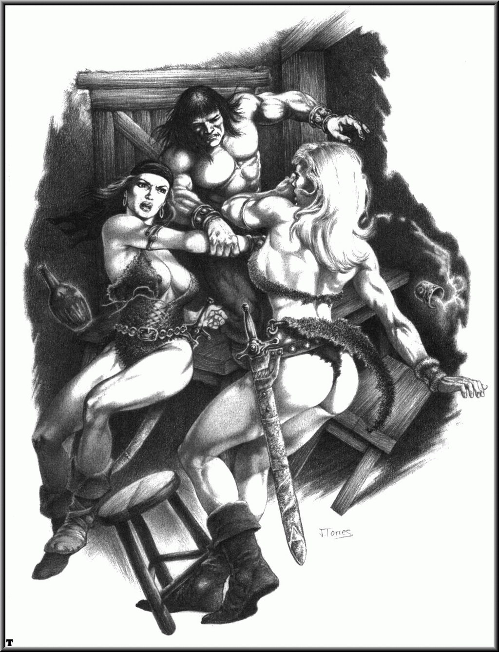 Read online Warrior Queens comic -  Issue #1 - 24