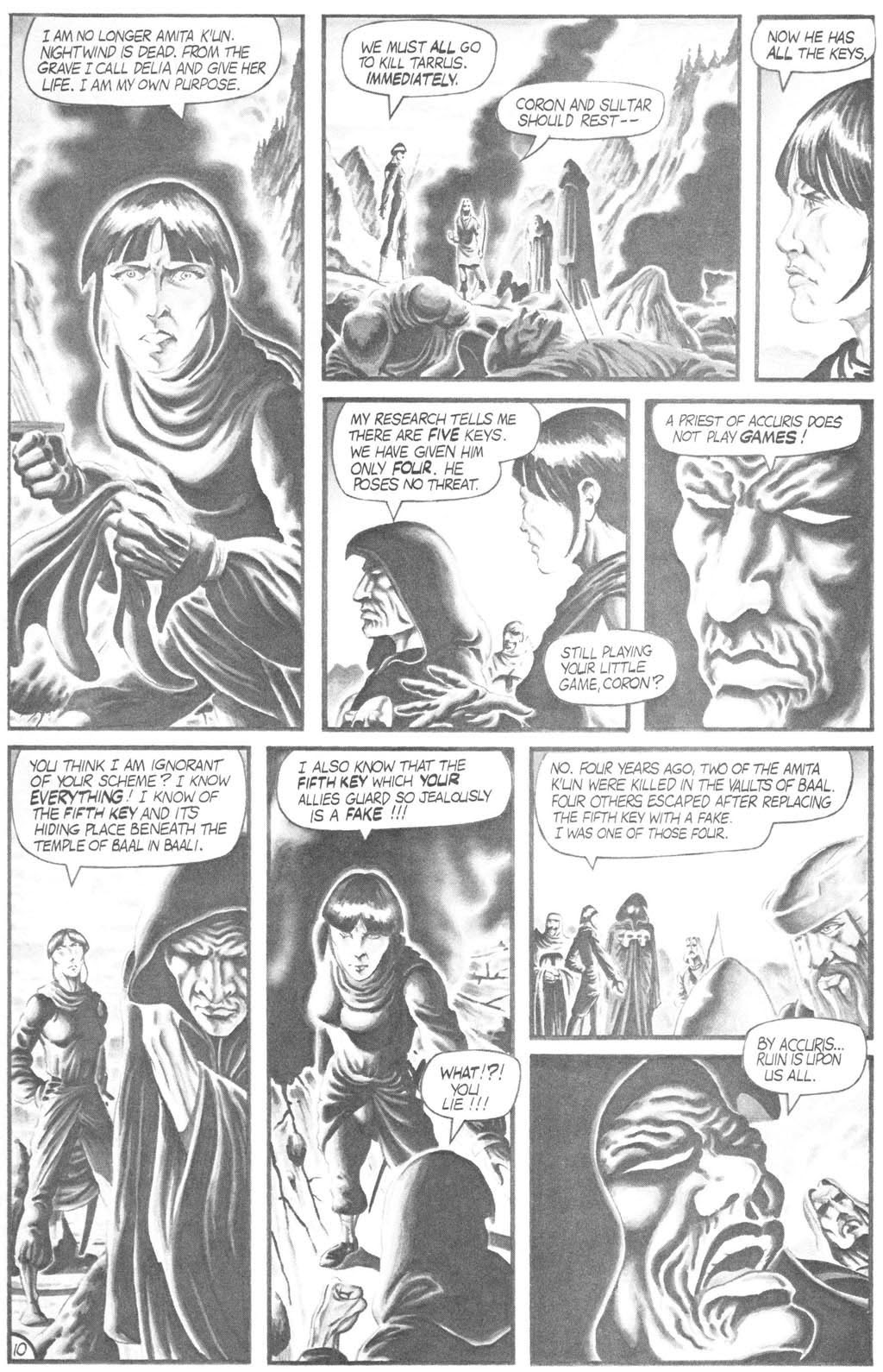 Read online Adventurers (1986) comic -  Issue #9 - 12