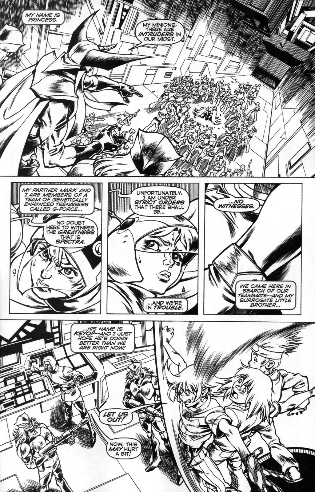 Read online Battle of the Planets: Princess comic -  Issue #6 - 3