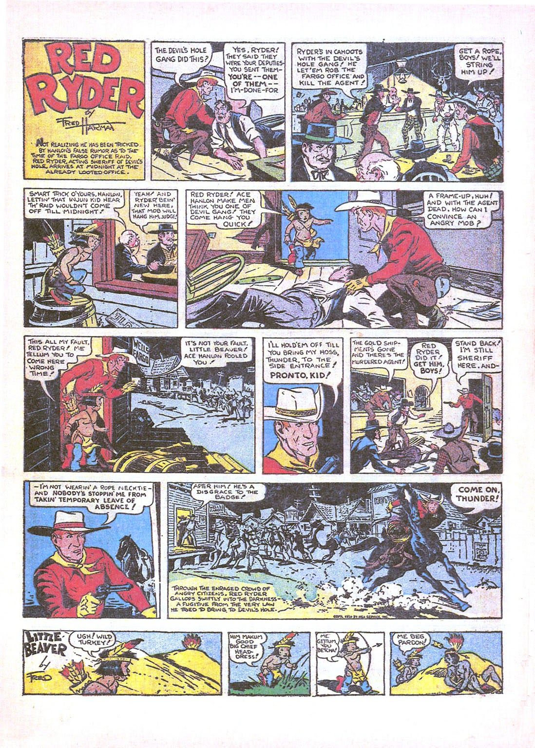 Read online Red Ryder Comics comic -  Issue # Full - 12