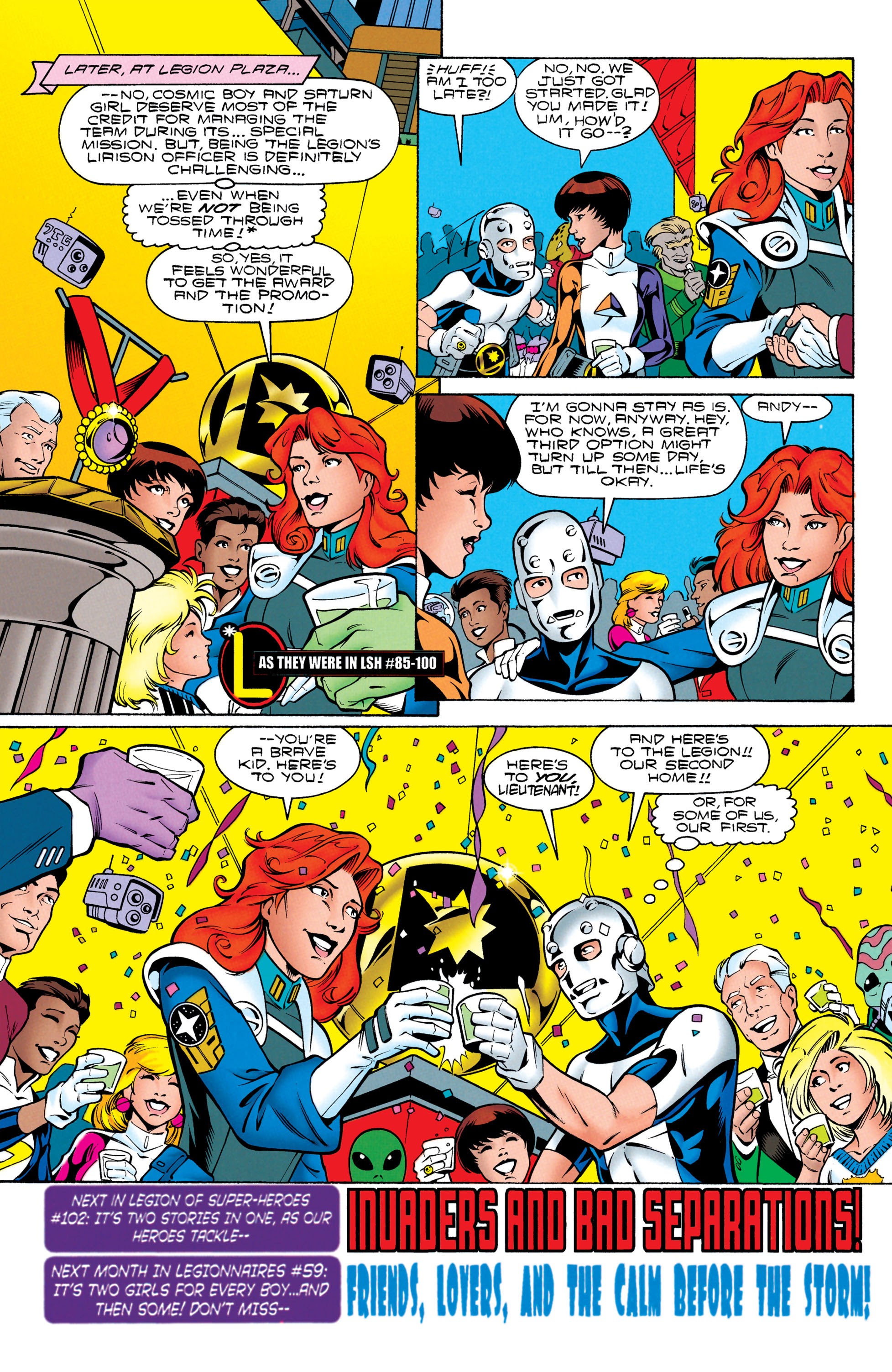 Read online Legionnaires comic -  Issue #58 - 23