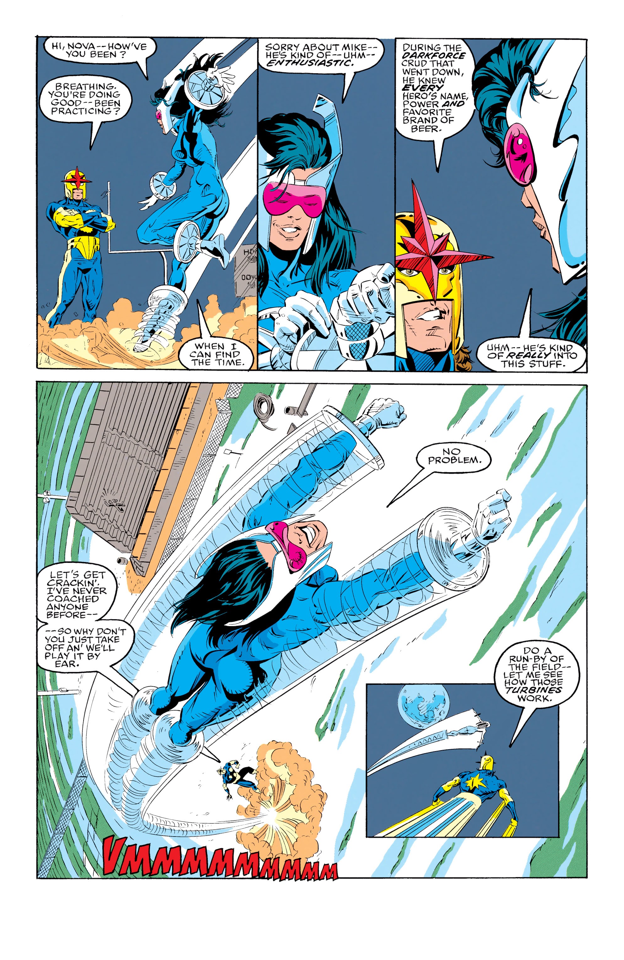 Read online The New Warriors comic -  Issue #35 - 6