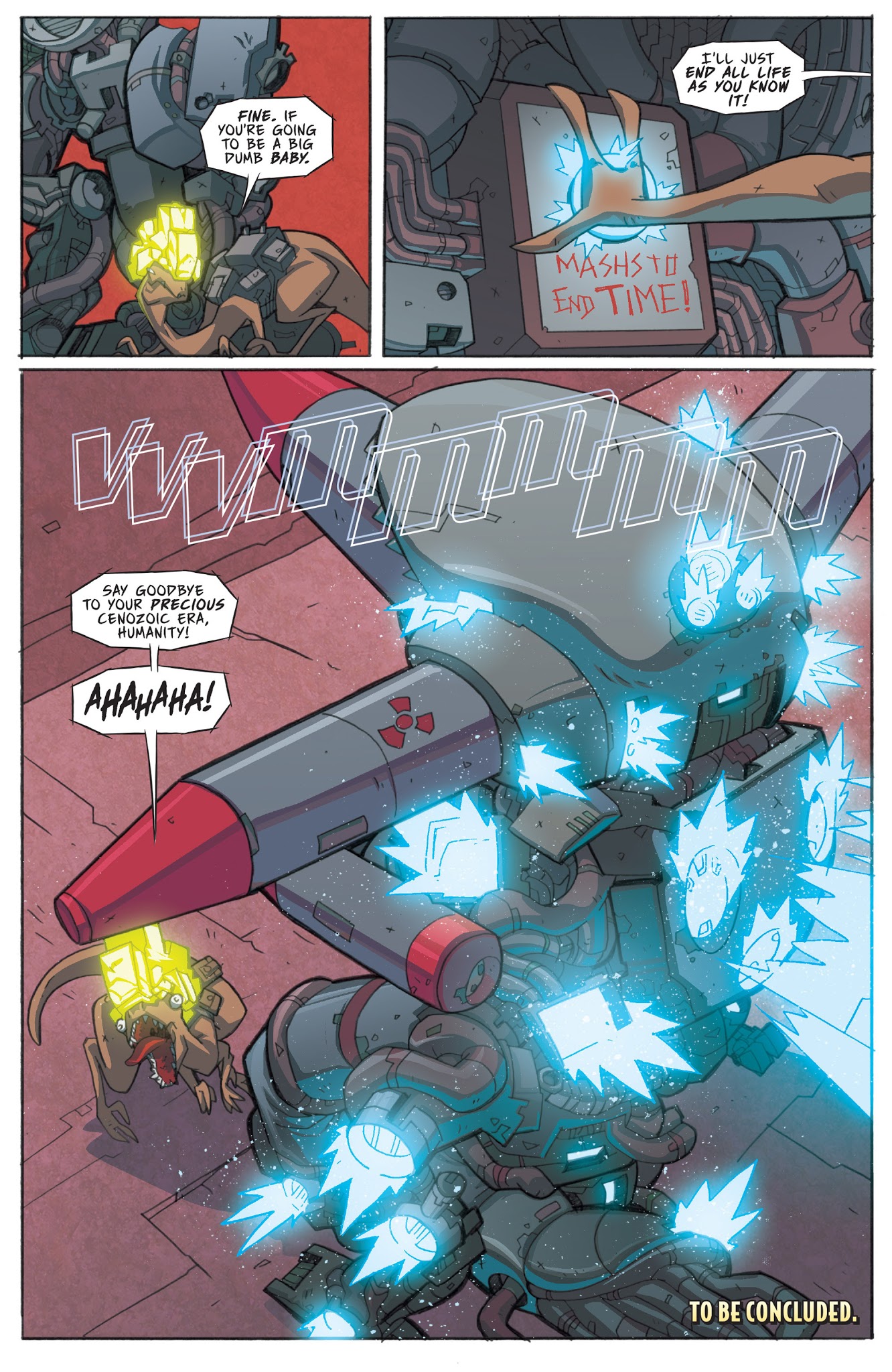 Read online Atomic Robo and the Savage Sword of Dr. Dinosaur comic -  Issue #4 - 23