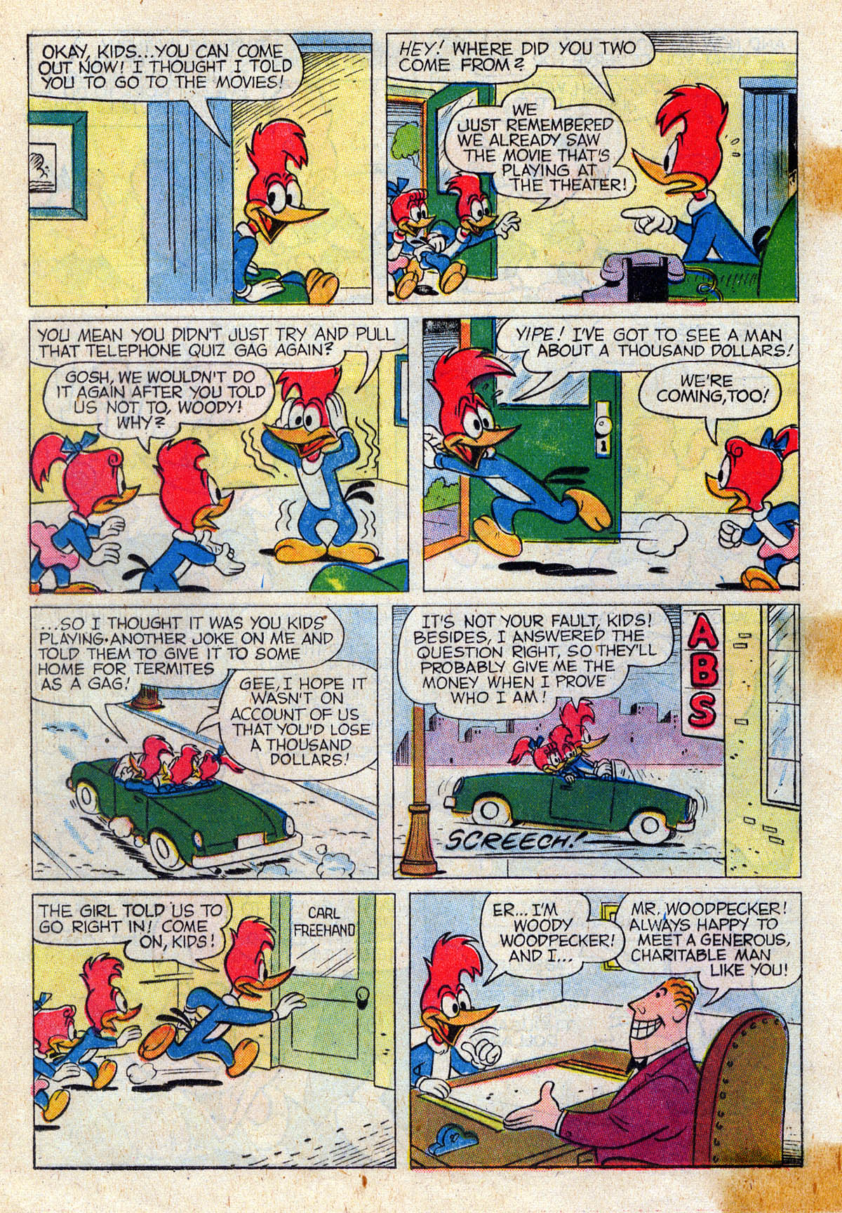 Read online Walter Lantz Woody Woodpecker (1952) comic -  Issue #64 - 24