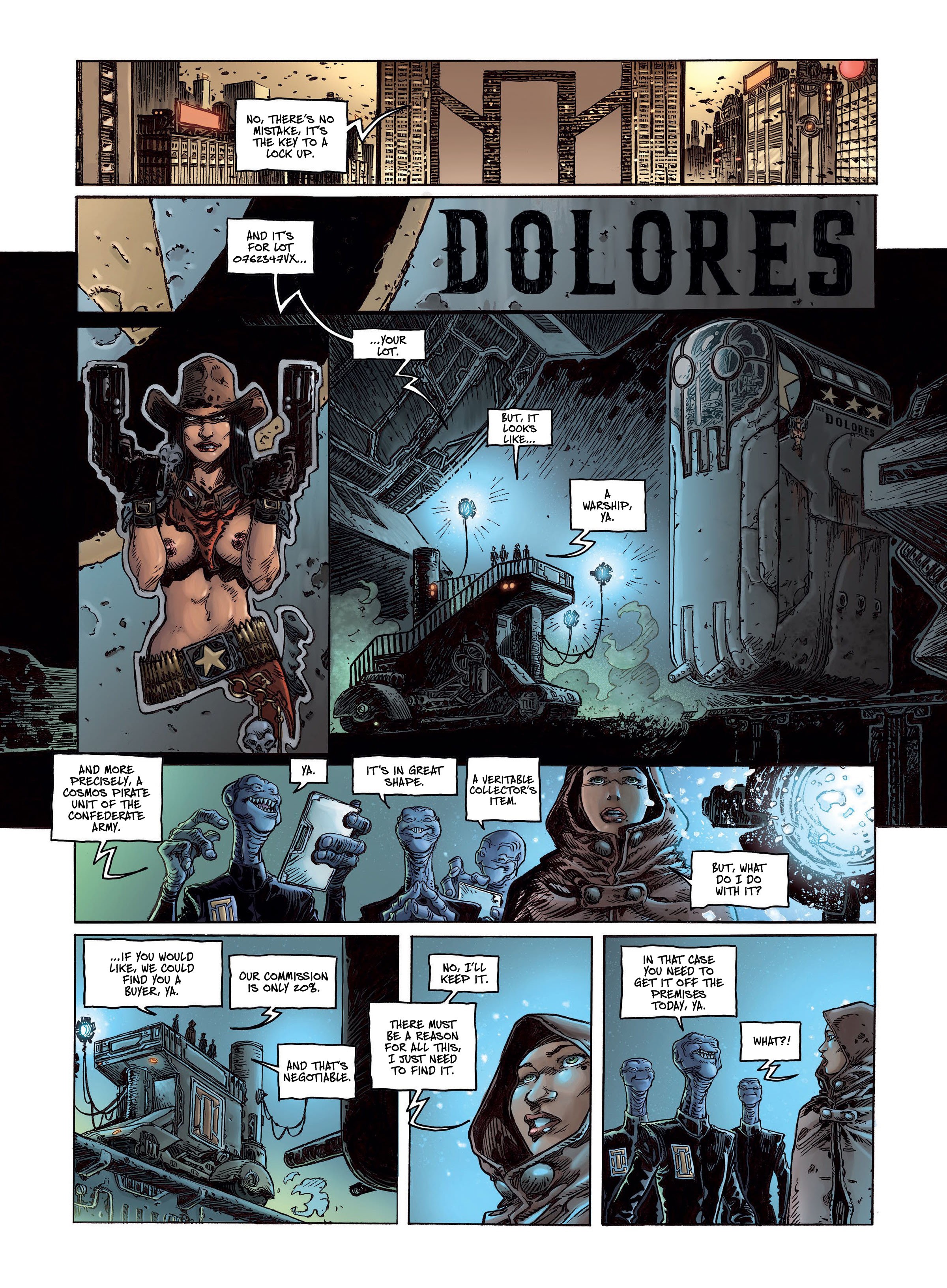 Read online S.P.U. Dolores: The New Pioneers' Trial comic -  Issue # Full - 8