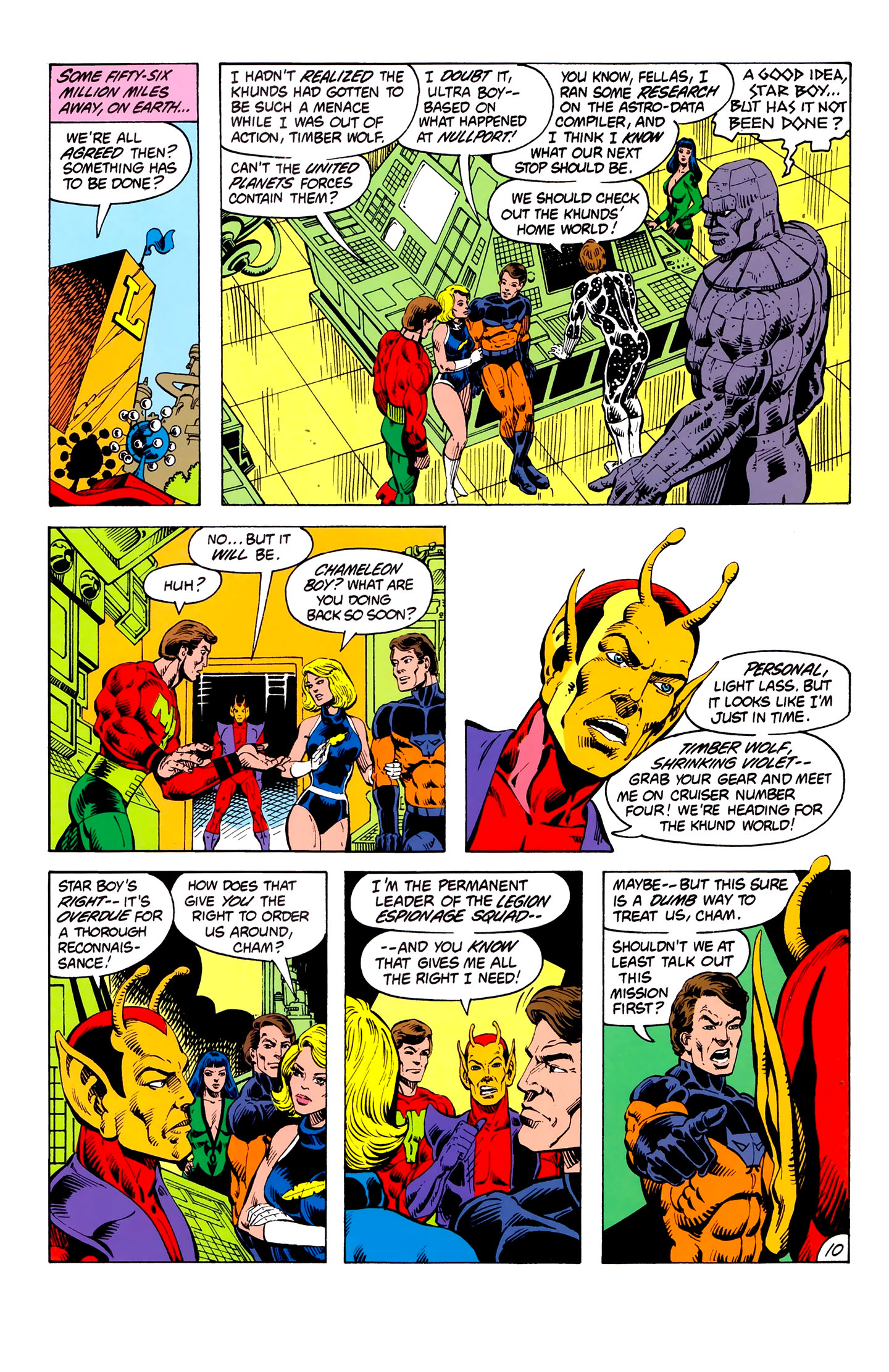 Read online Legion of Super-Heroes (1980) comic -  Issue #286 - 11