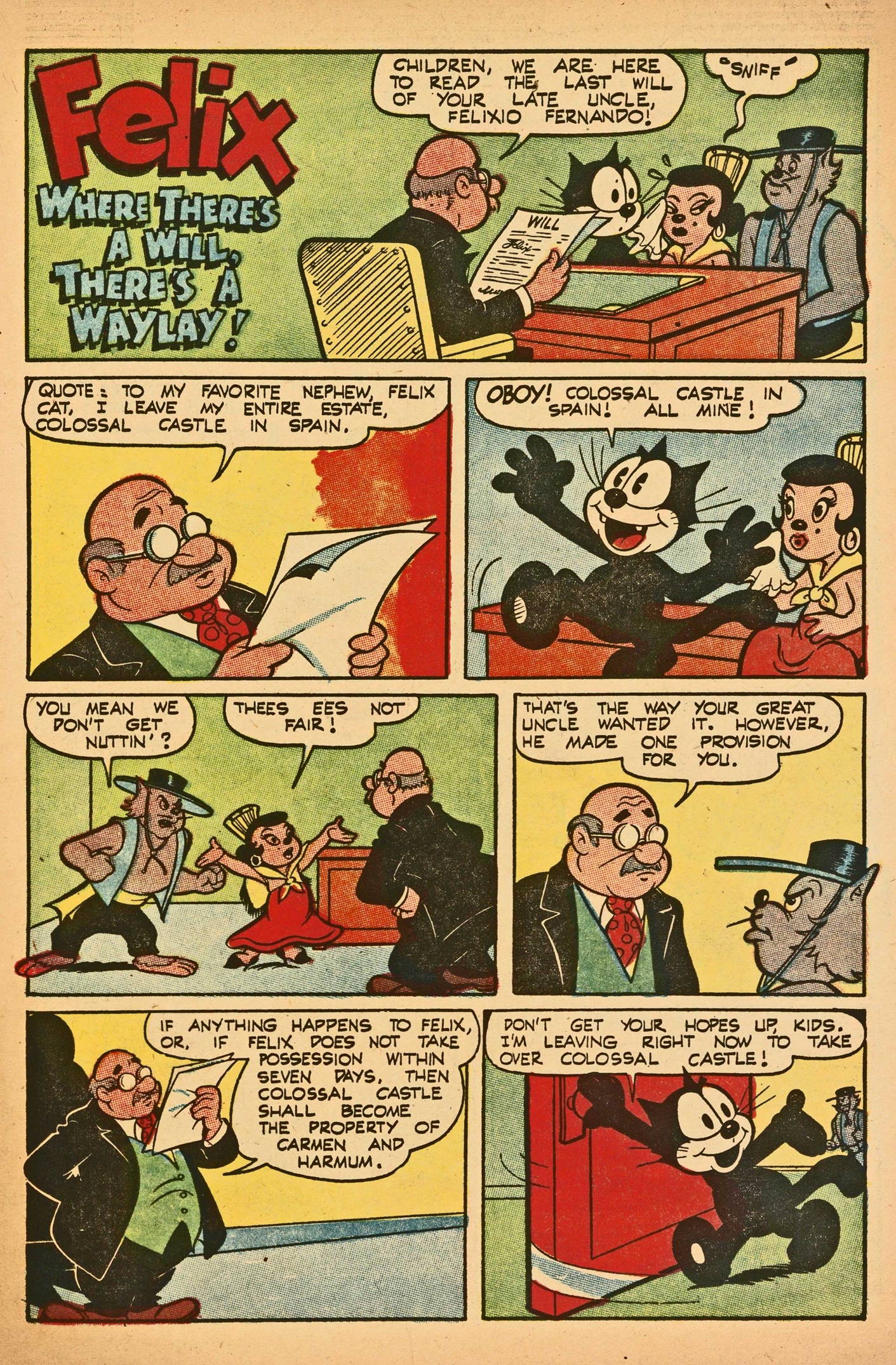 Read online Felix the Cat (1951) comic -  Issue #34 - 19