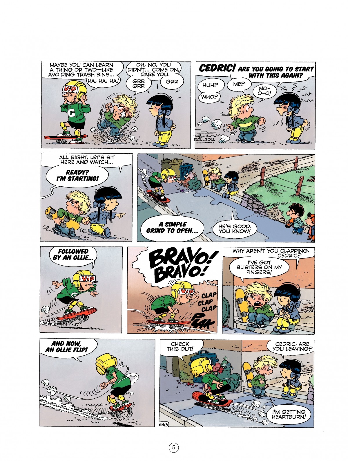 Read online Cedric comic -  Issue #4 - 5