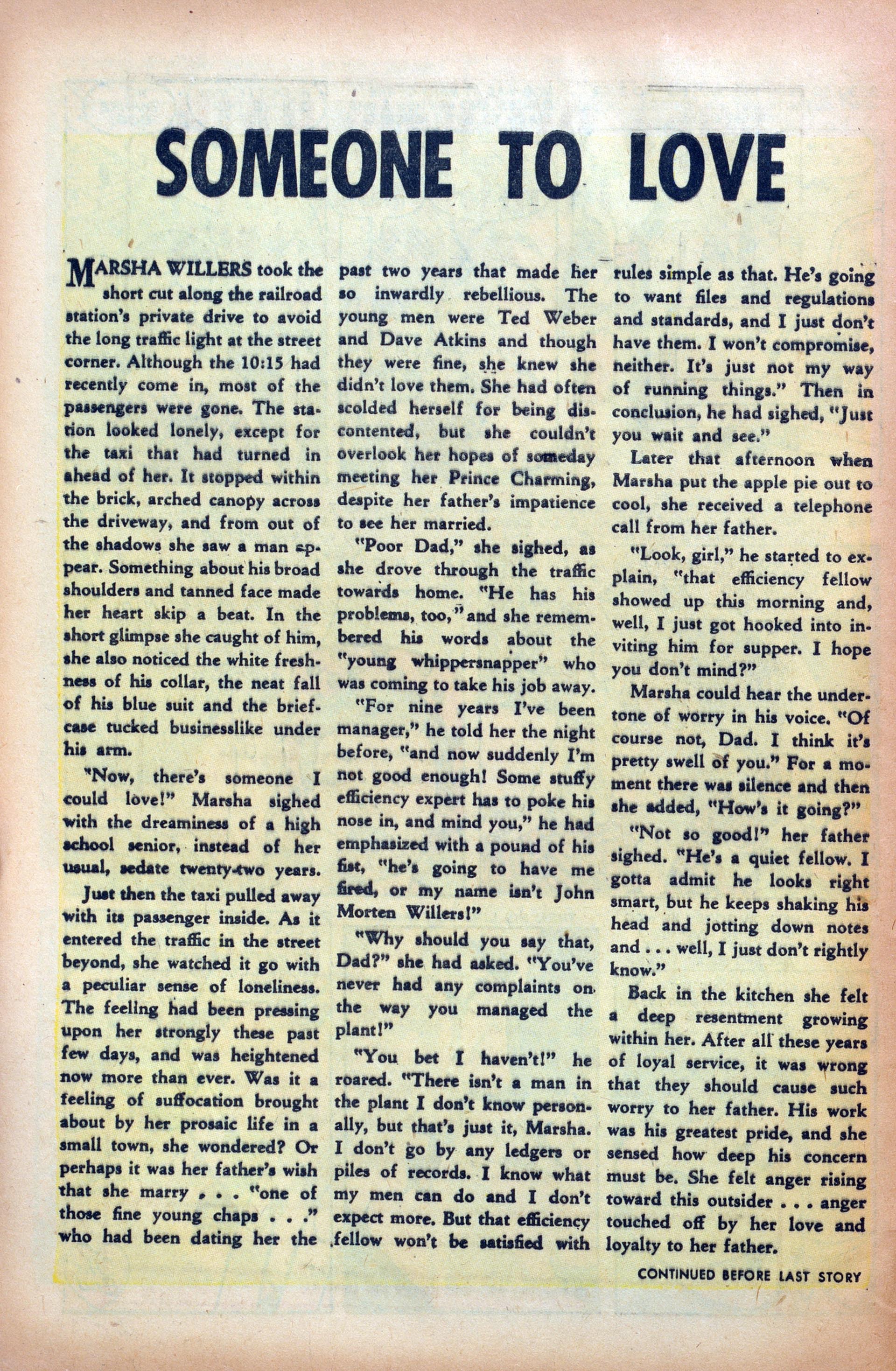 Read online Love Romances comic -  Issue #56 - 8