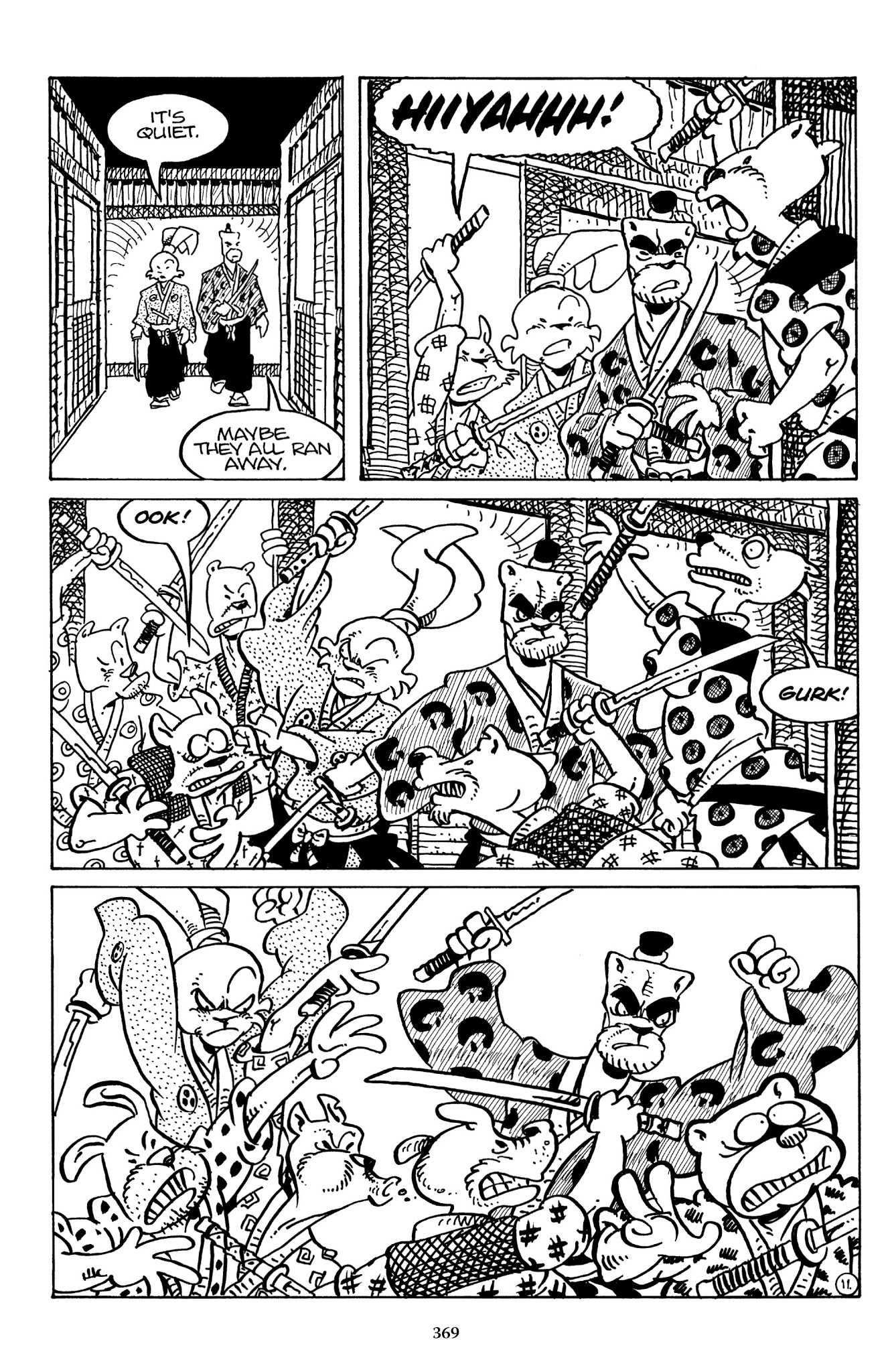 Read online The Usagi Yojimbo Saga comic -  Issue # TPB 7 - 364