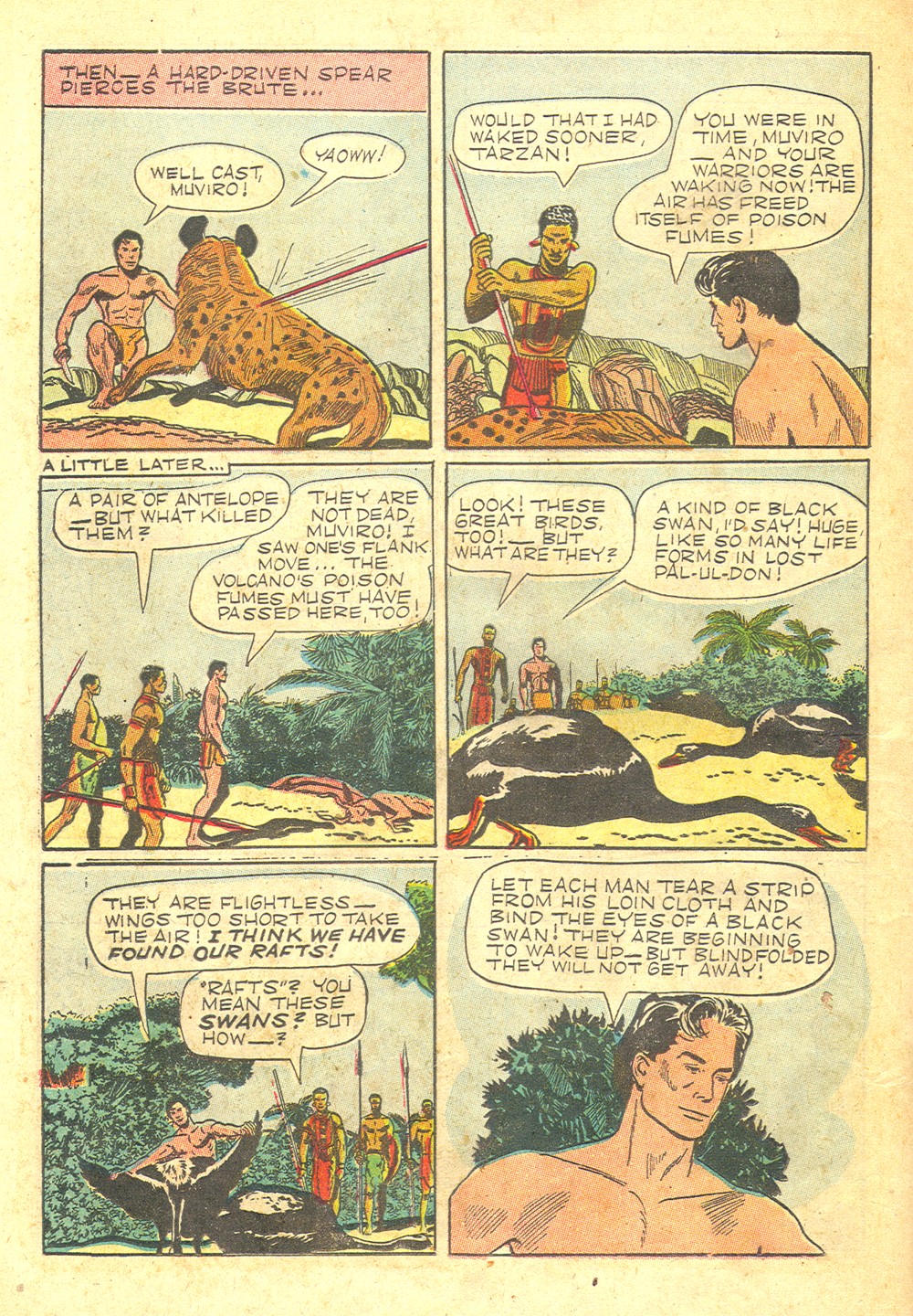 Read online Tarzan (1948) comic -  Issue #36 - 30