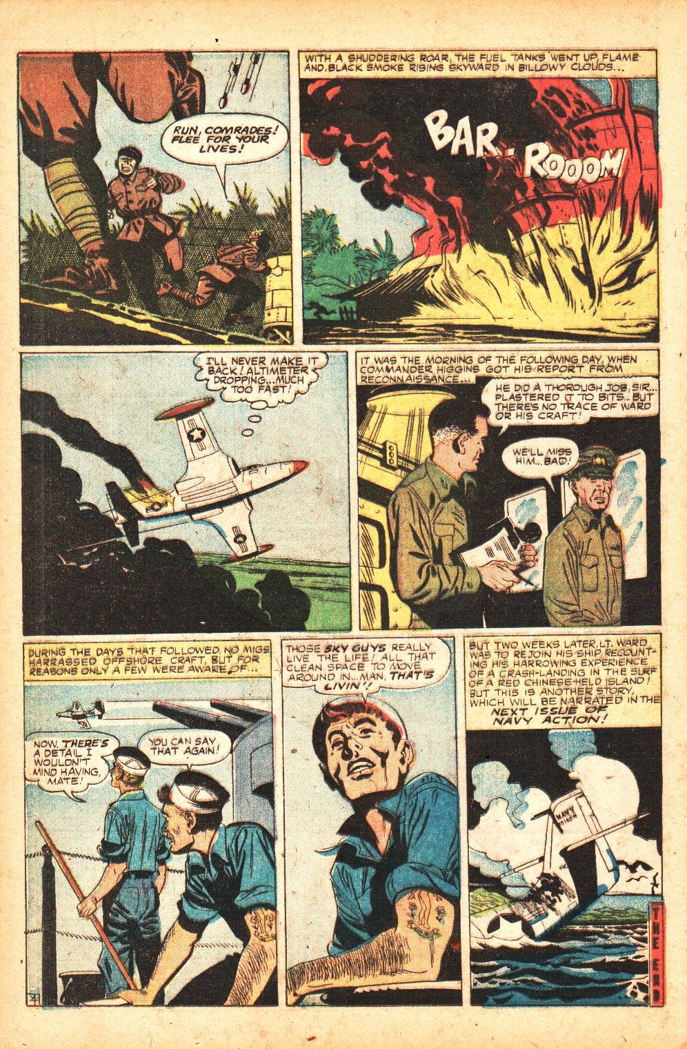 Read online Navy Action (1957) comic -  Issue #15 - 20