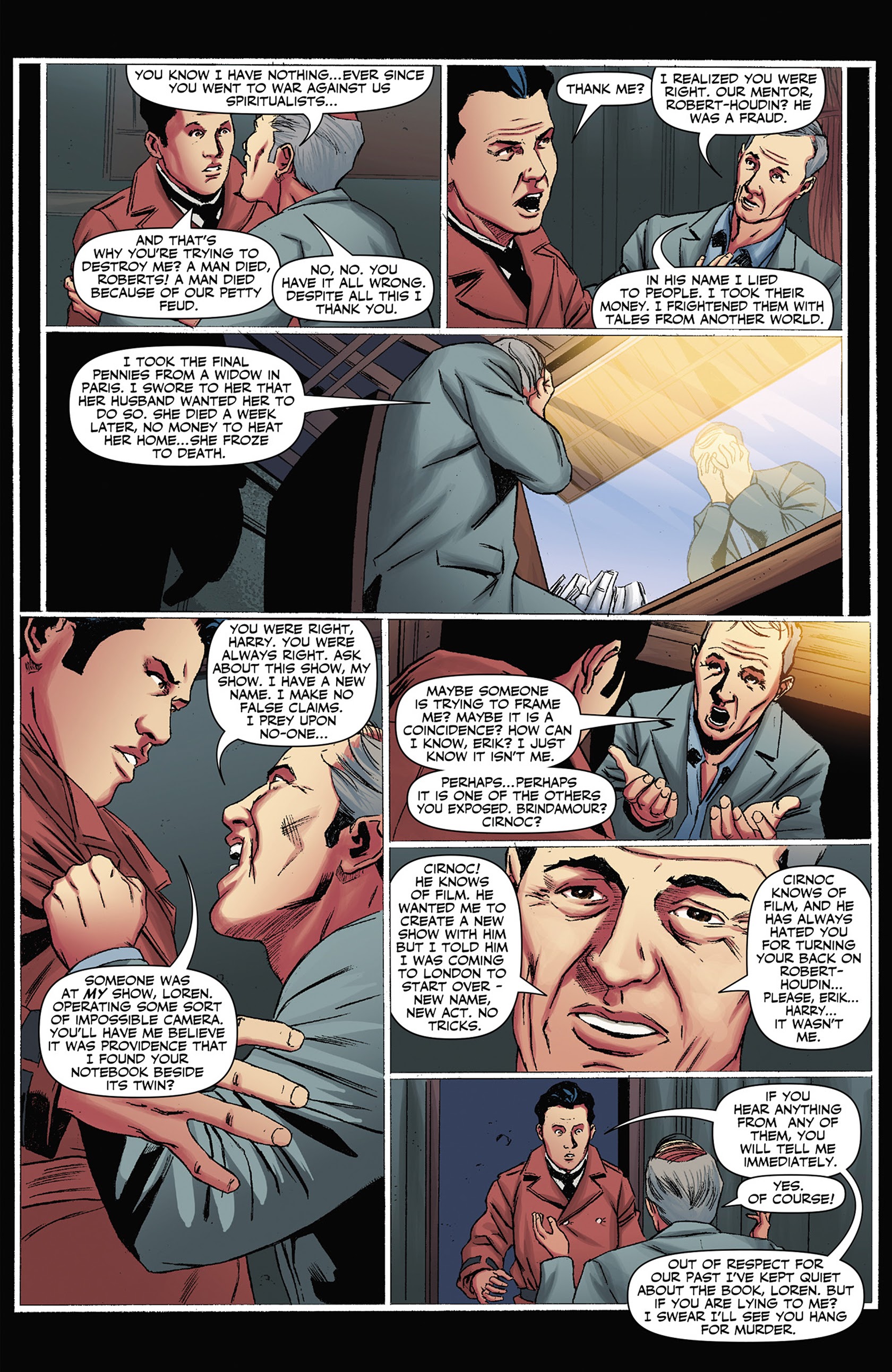 Read online Sherlock Holmes vs. Harry Houdini comic -  Issue #2 - 23