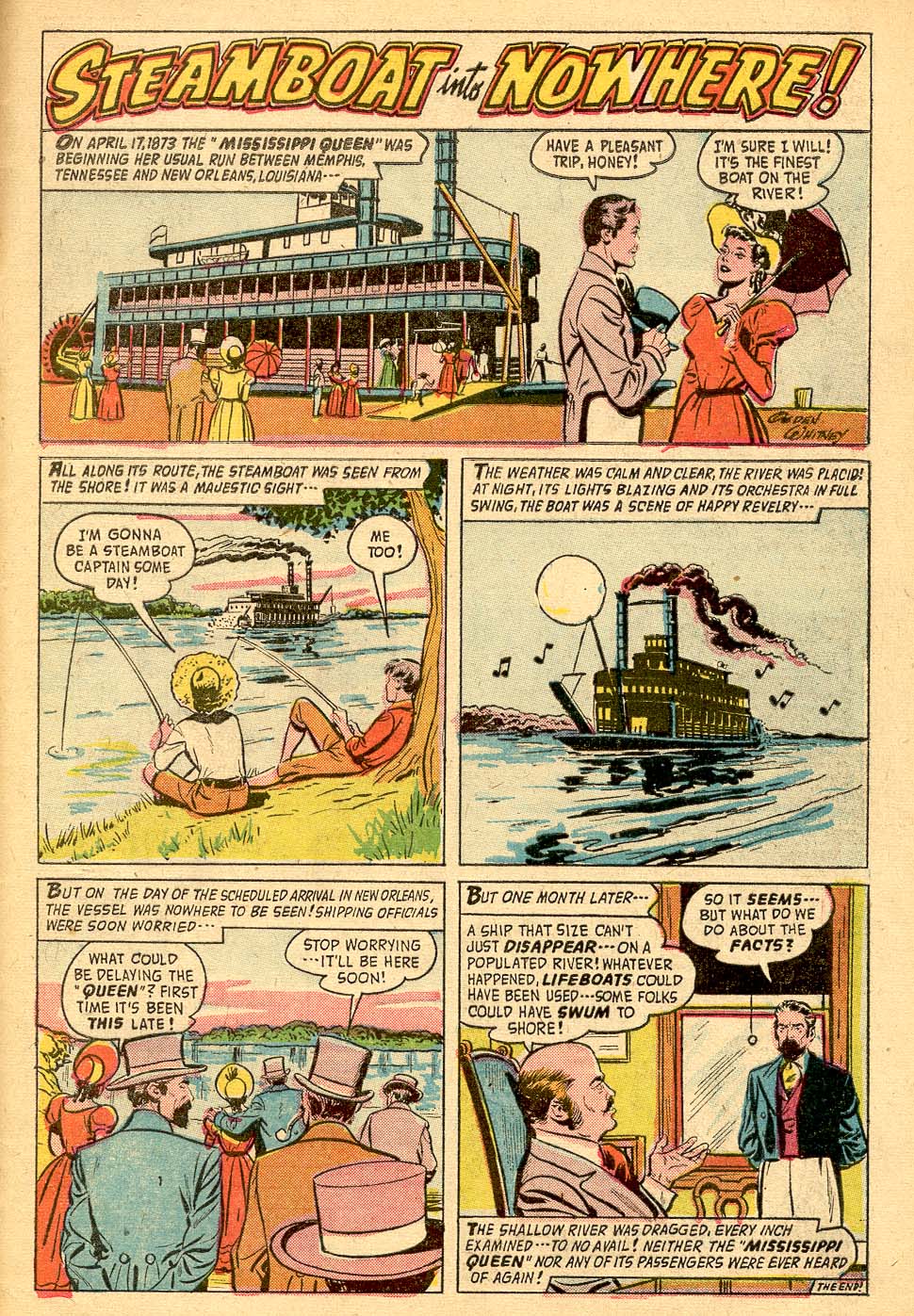 Read online Adventures Into The Unknown comic -  Issue #84 - 33