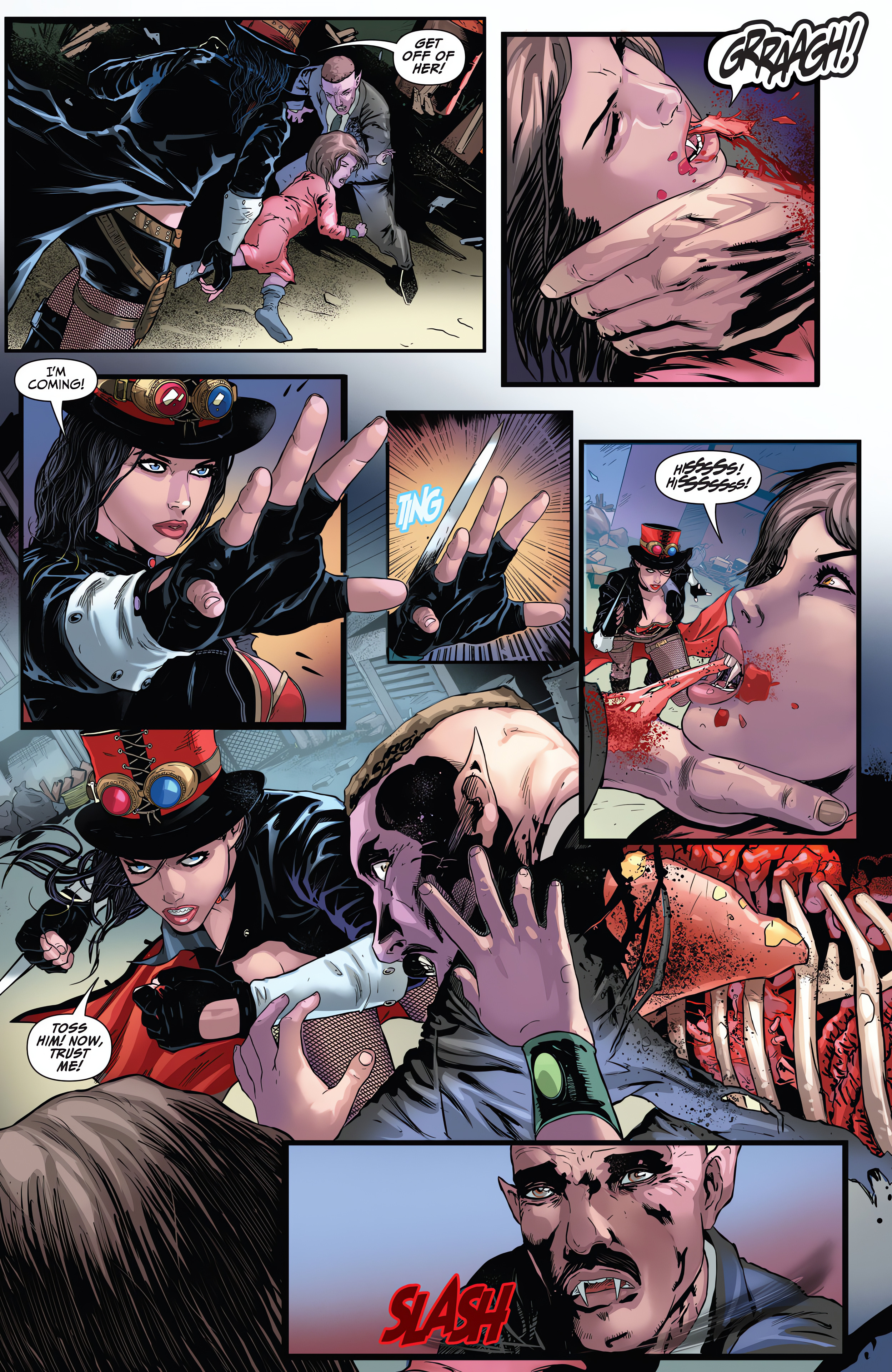 Read online Van Helsing: The Syndicate comic -  Issue # Full - 26