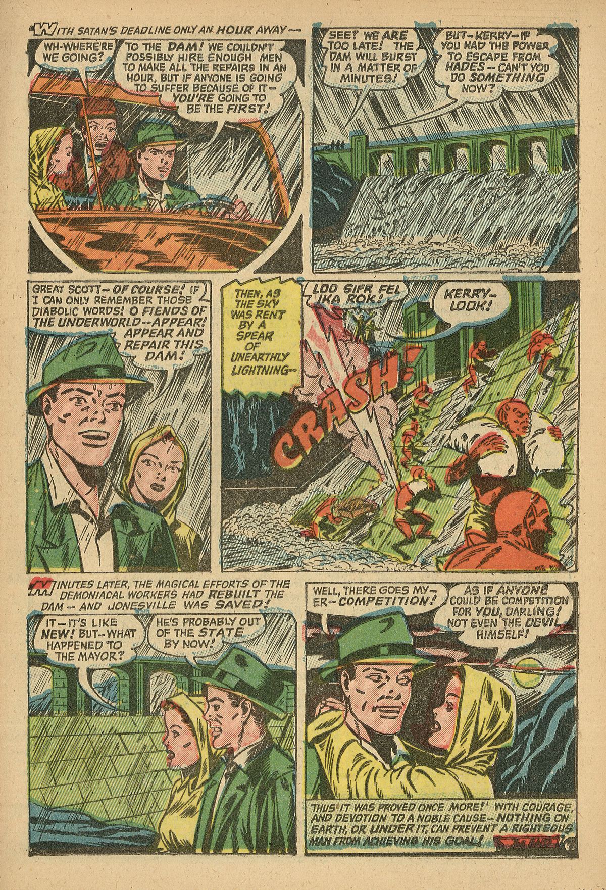 Read online Adventures Into The Unknown comic -  Issue #38 - 19