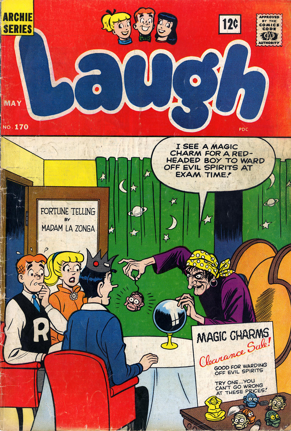 Read online Laugh (Comics) comic -  Issue #170 - 1