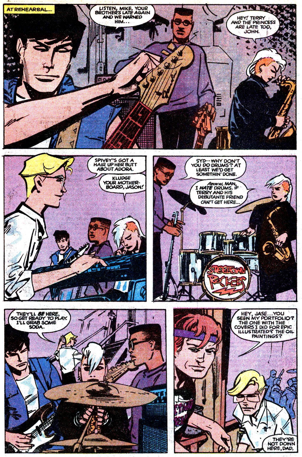 Read online Steeltown Rockers comic -  Issue #5 - 20