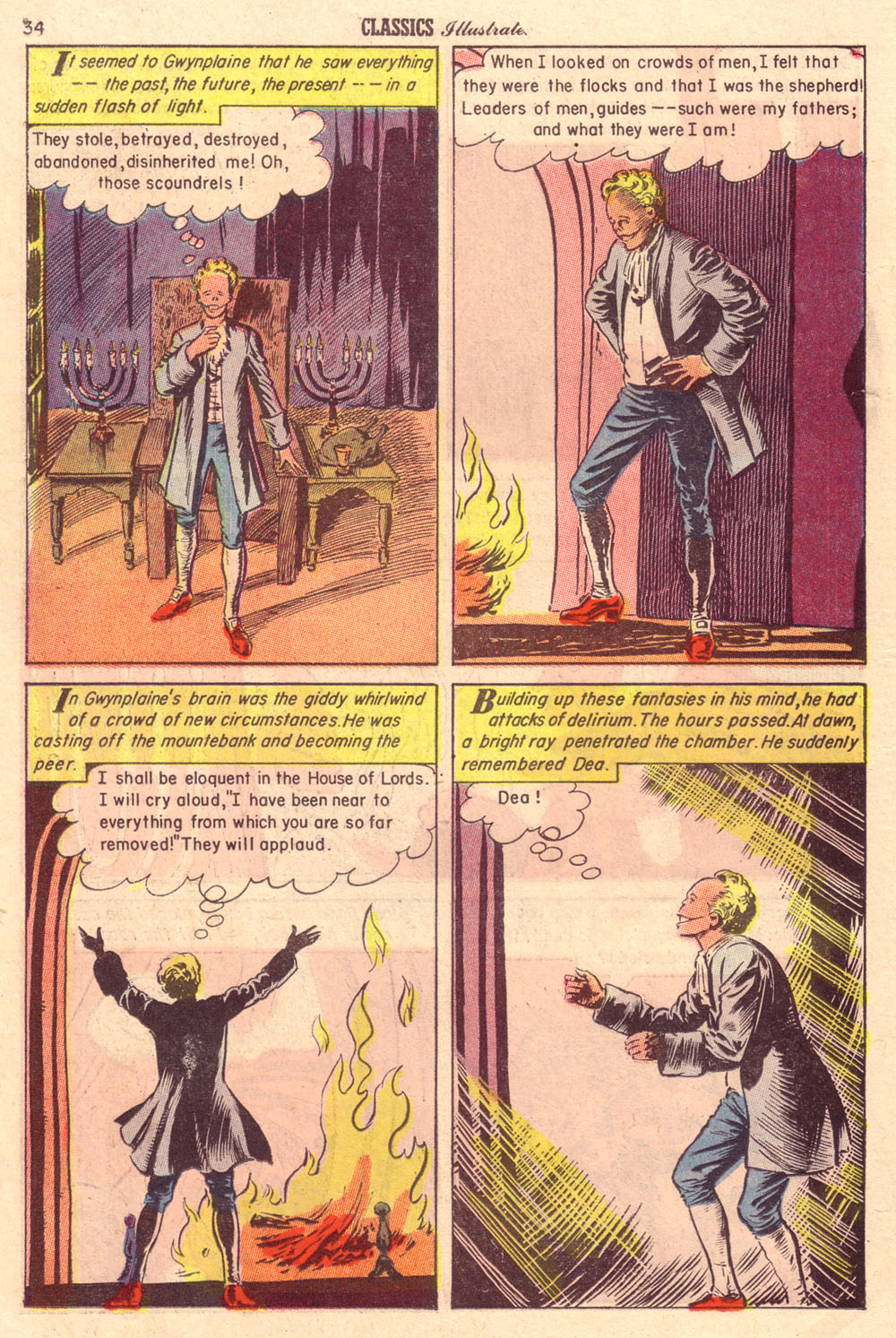 Read online Classics Illustrated comic -  Issue #71 - 34