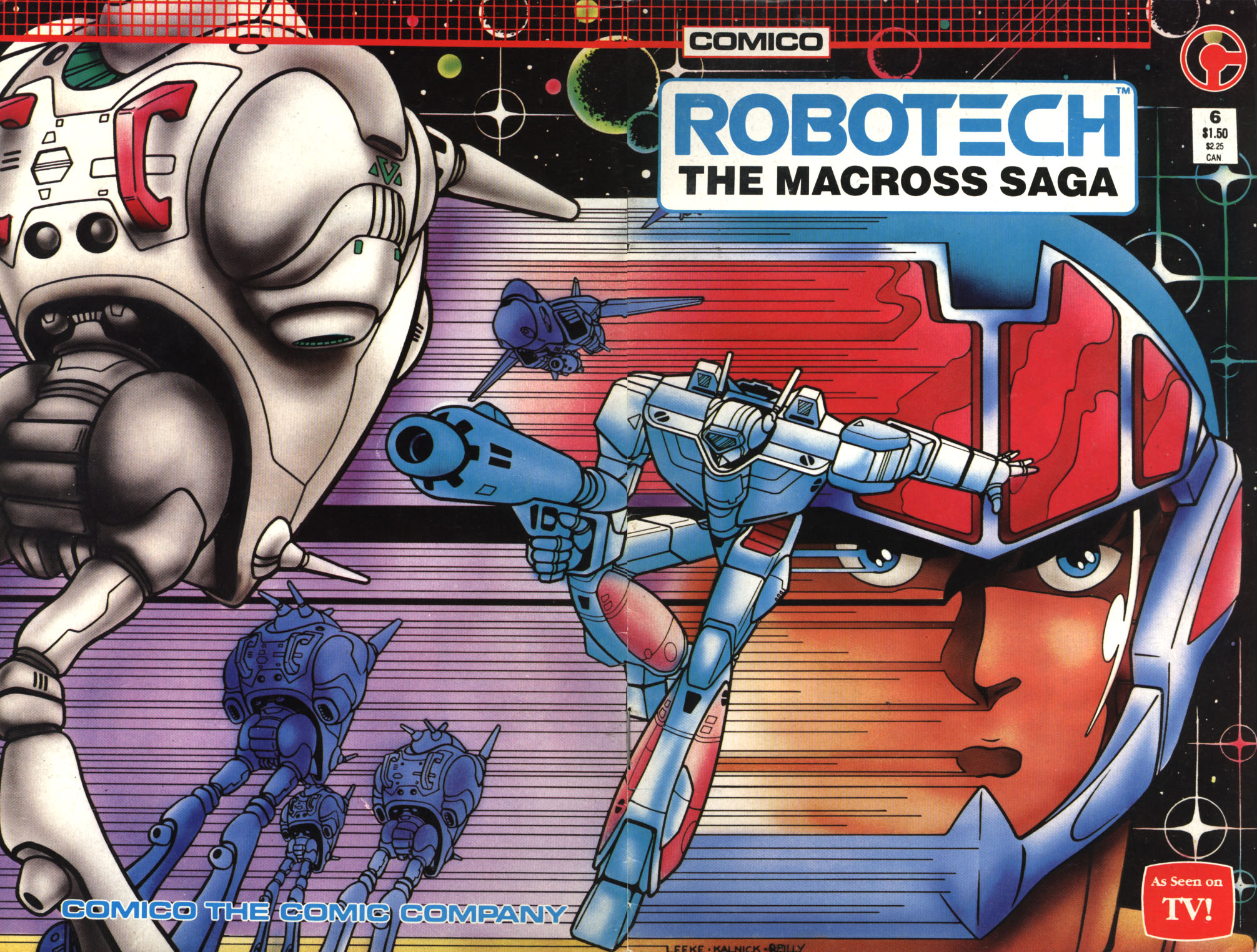 Read online Robotech The Macross Saga comic -  Issue #6 - 1