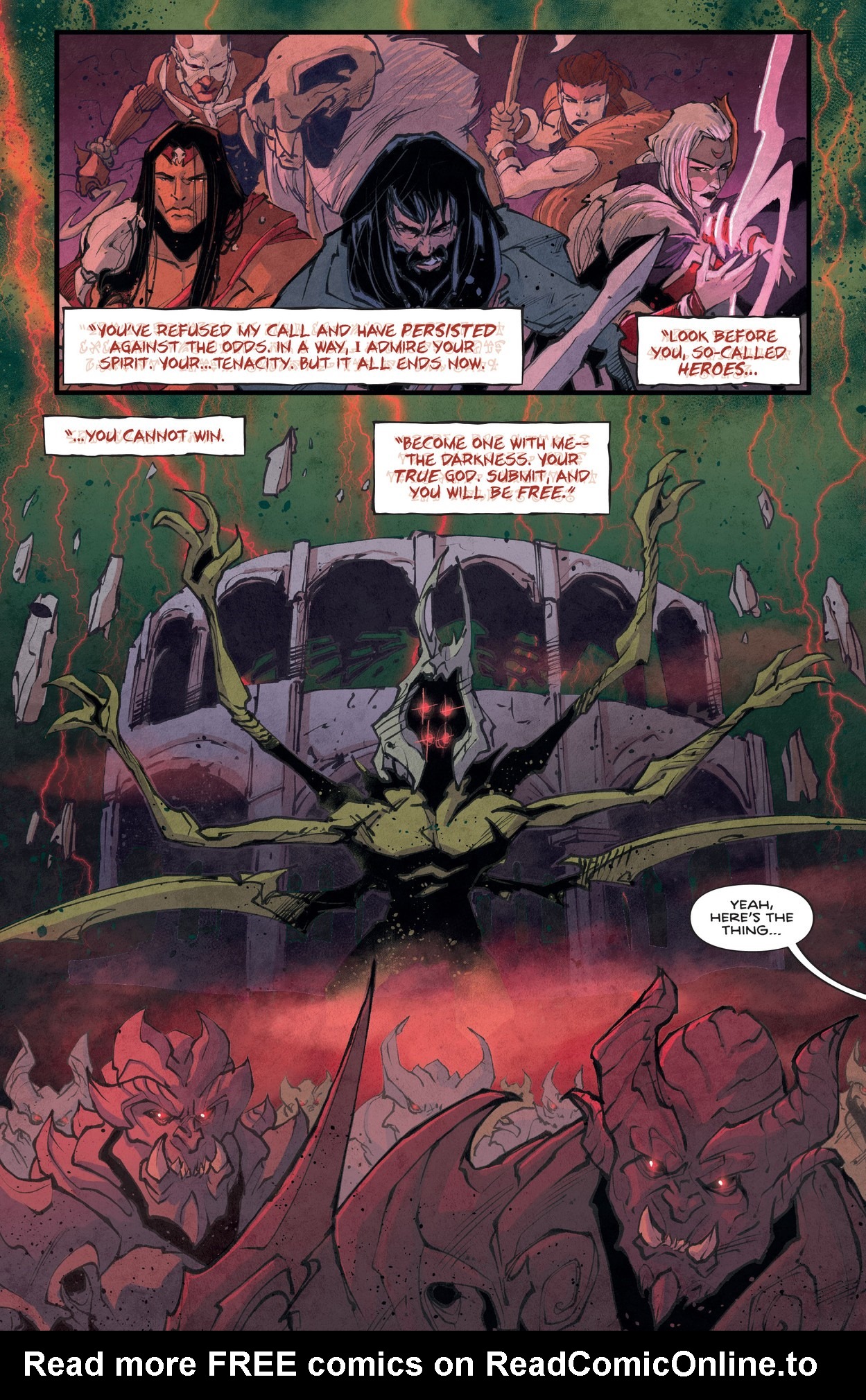 Read online The Mighty Barbarians comic -  Issue #6 - 6