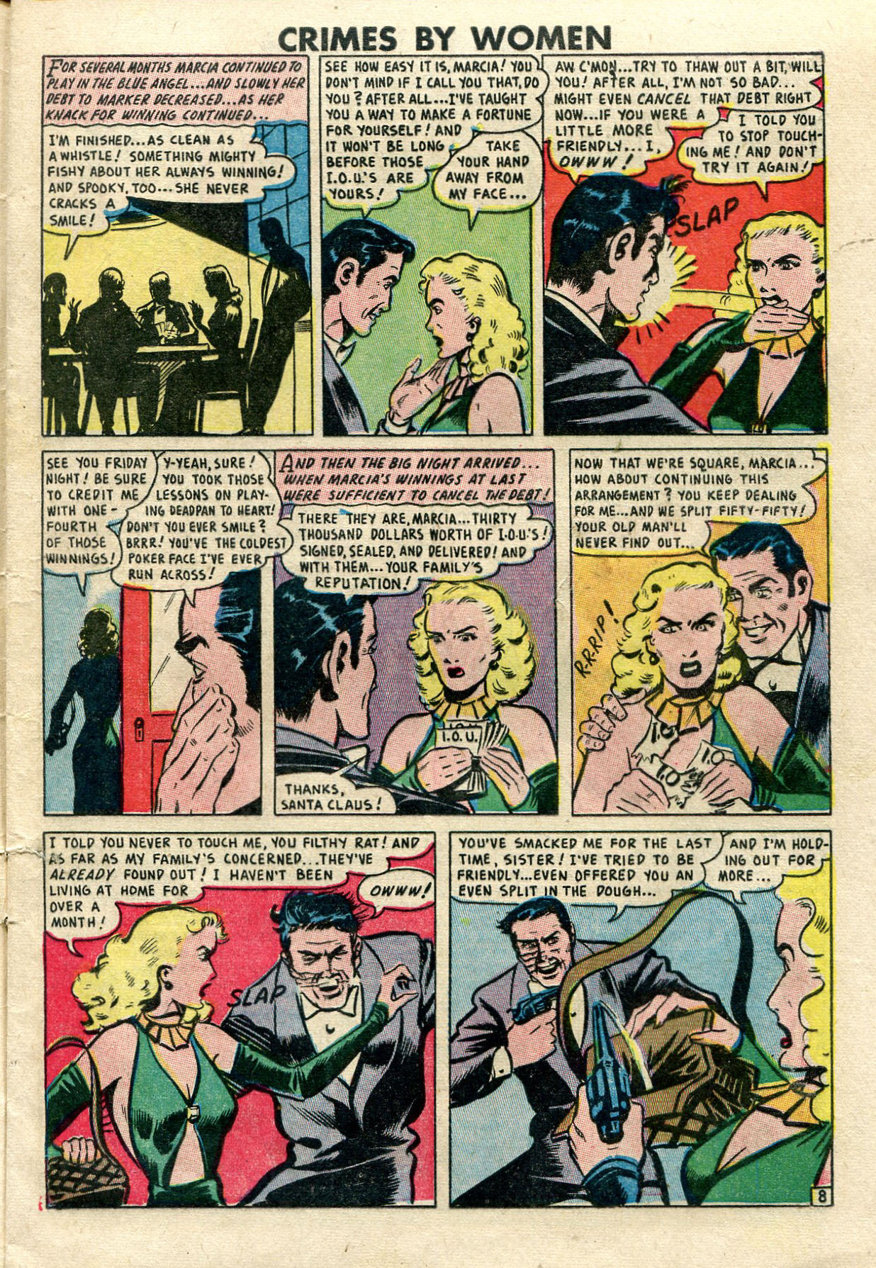 Read online Crimes By Women comic -  Issue #9 - 9