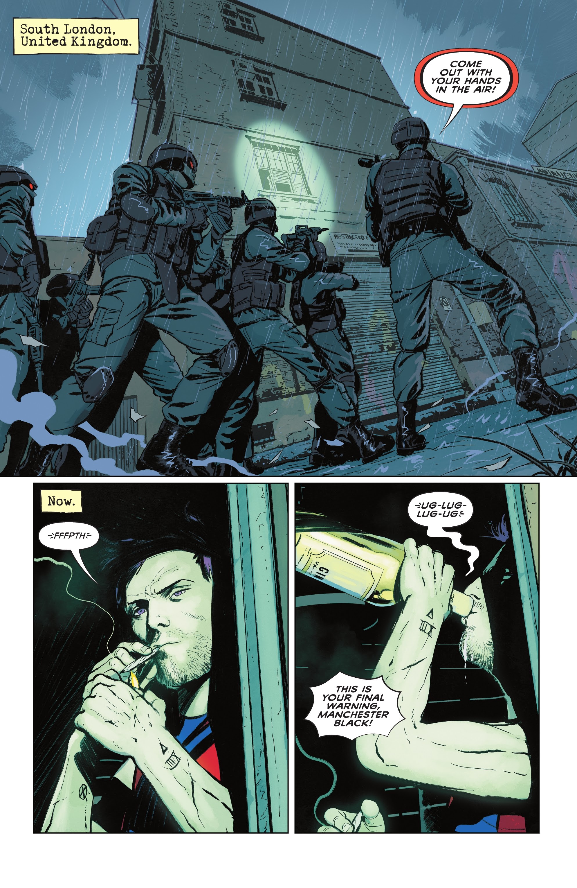 Read online Superman and the Authority comic -  Issue #1 - 7