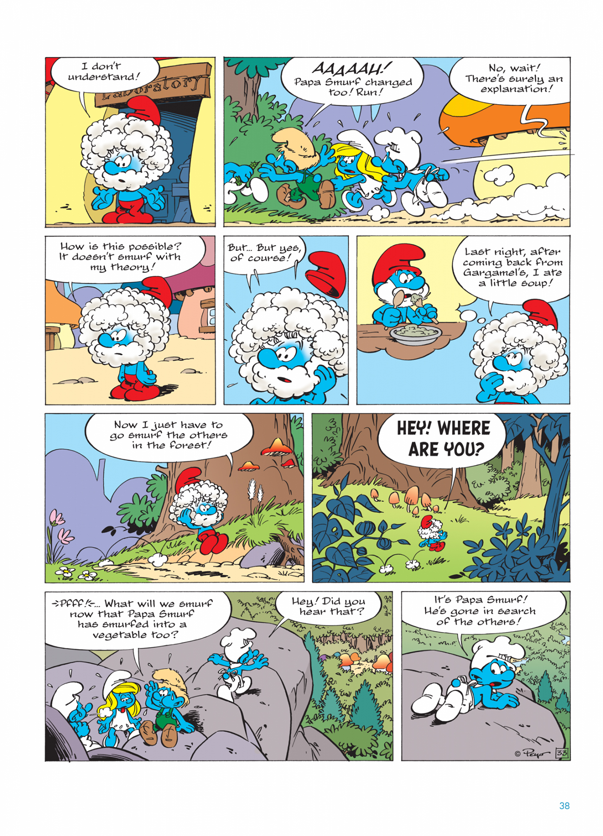 Read online The Smurfs comic -  Issue #26 - 38
