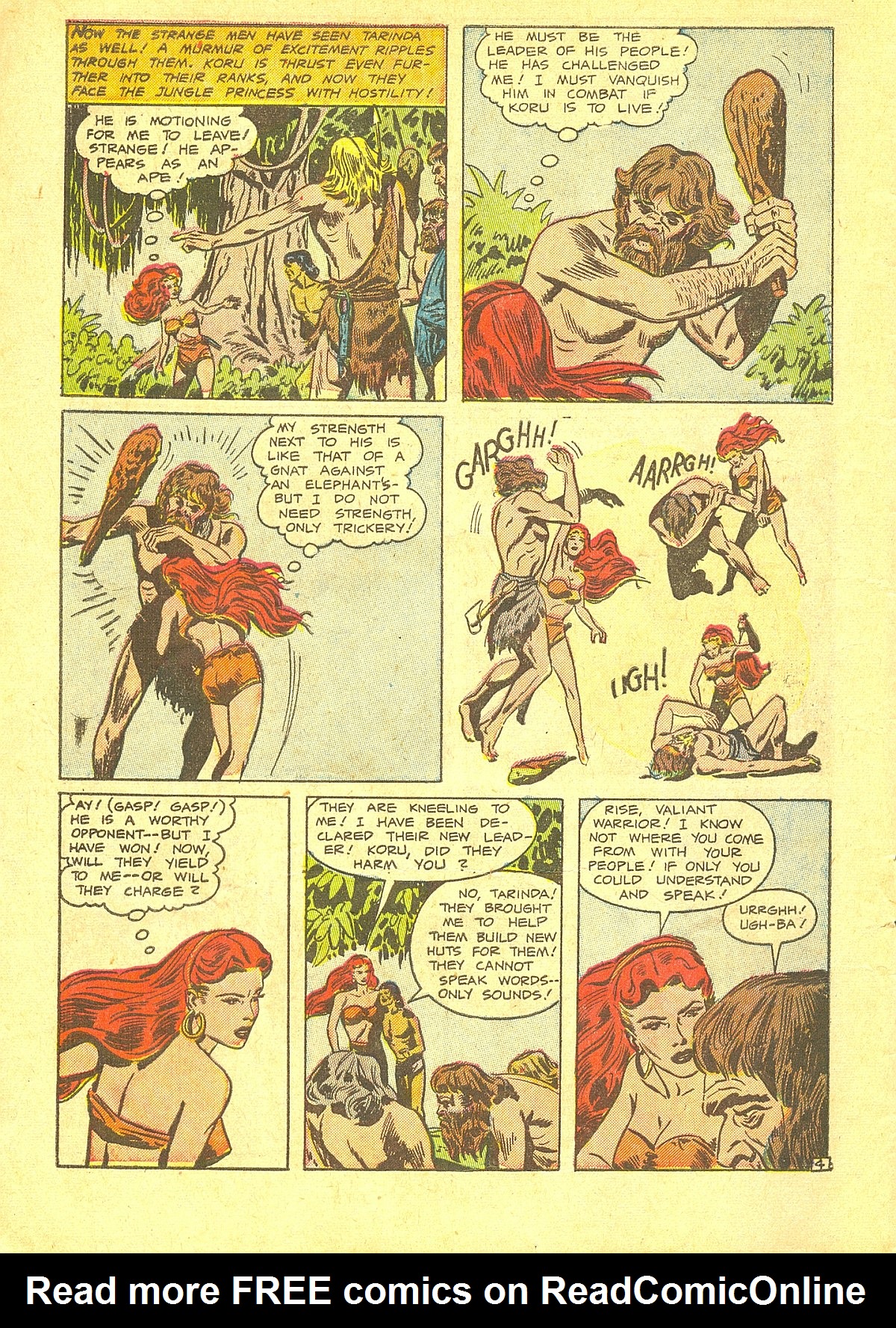 Read online Taanda White Princess of the Jungle comic -  Issue #5 - 7