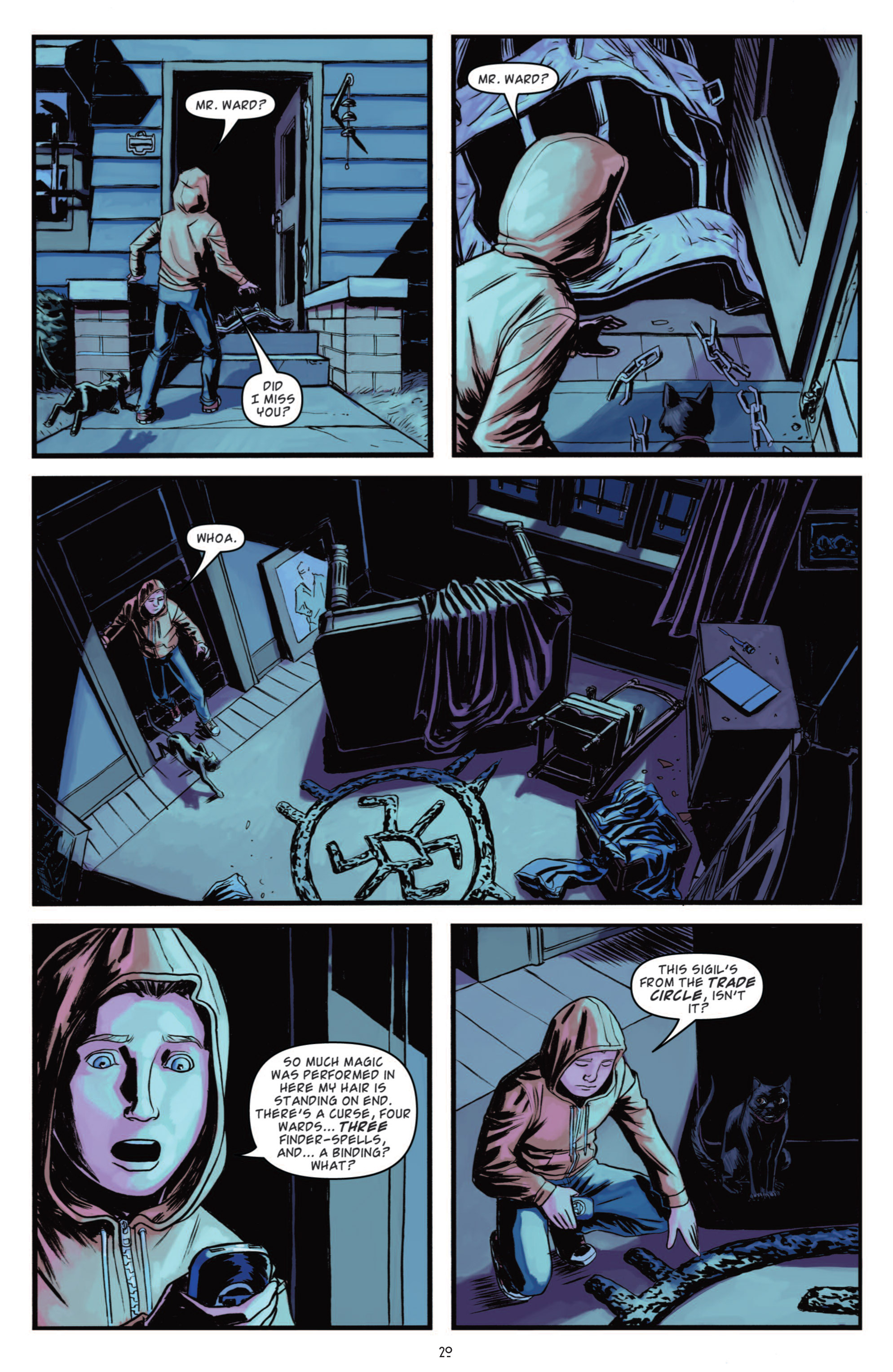 Read online Smoke And Mirrors comic -  Issue #4 - 21