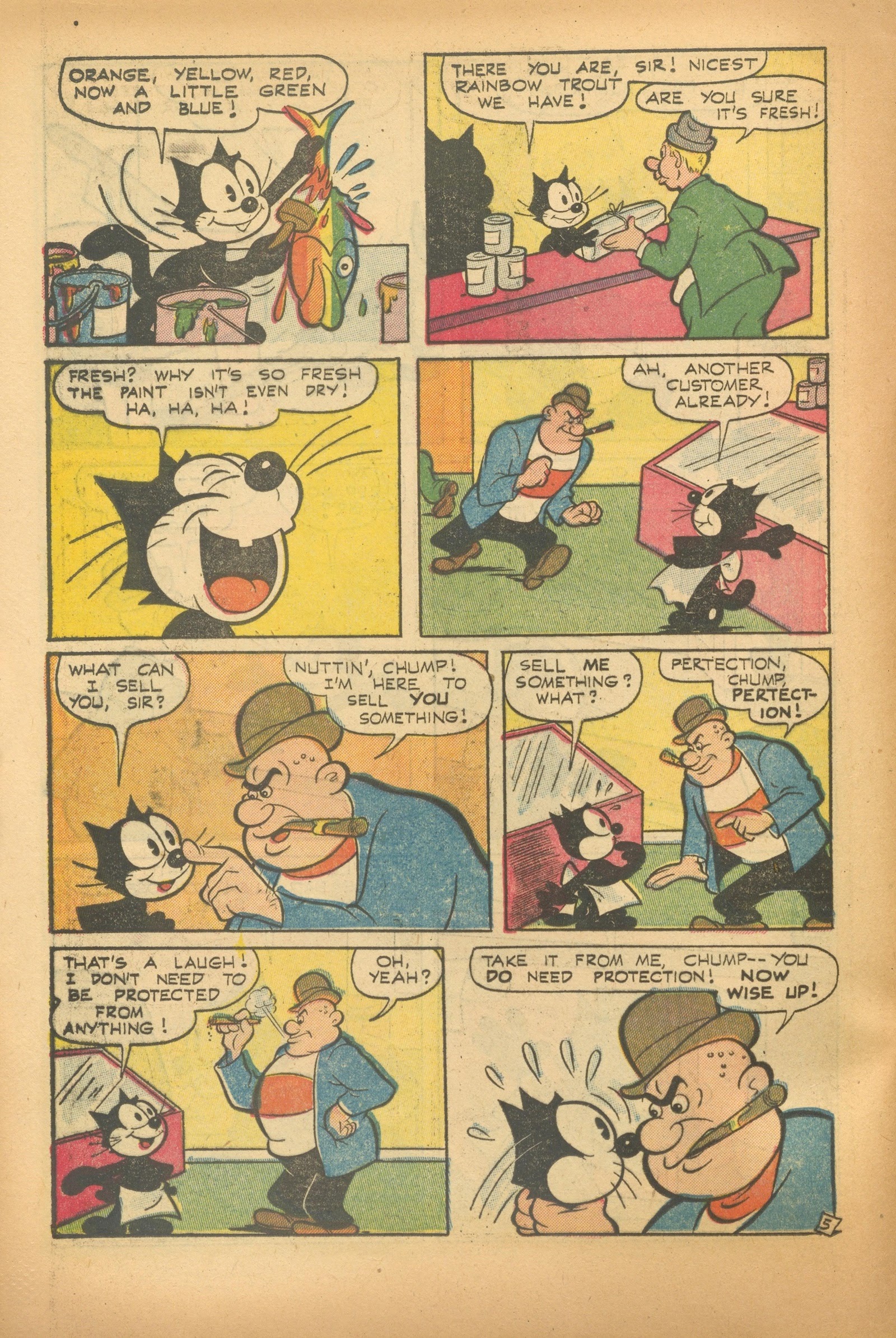Read online Felix the Cat (1951) comic -  Issue #31 - 22