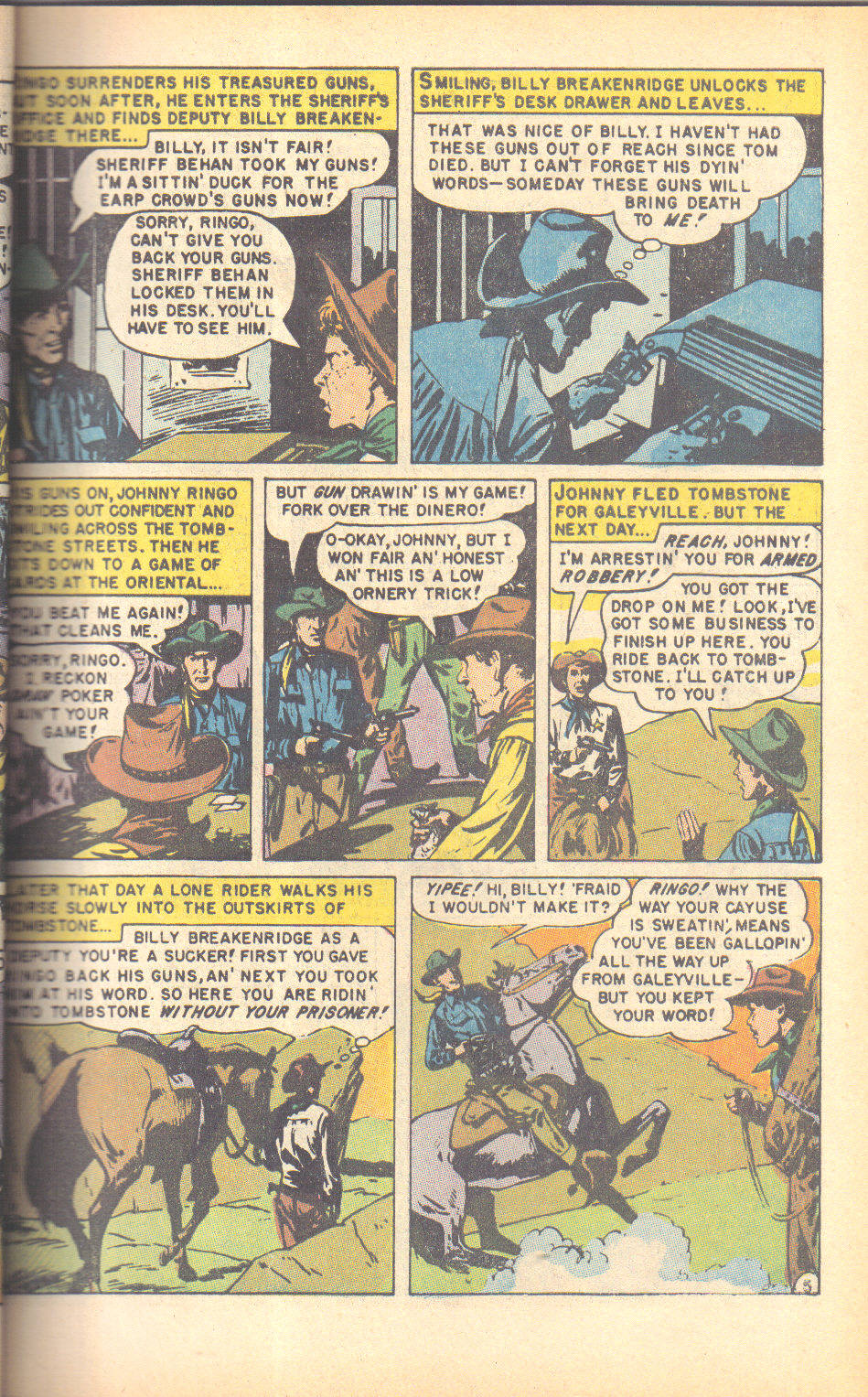 Read online Wild Western Action comic -  Issue #2 - 21