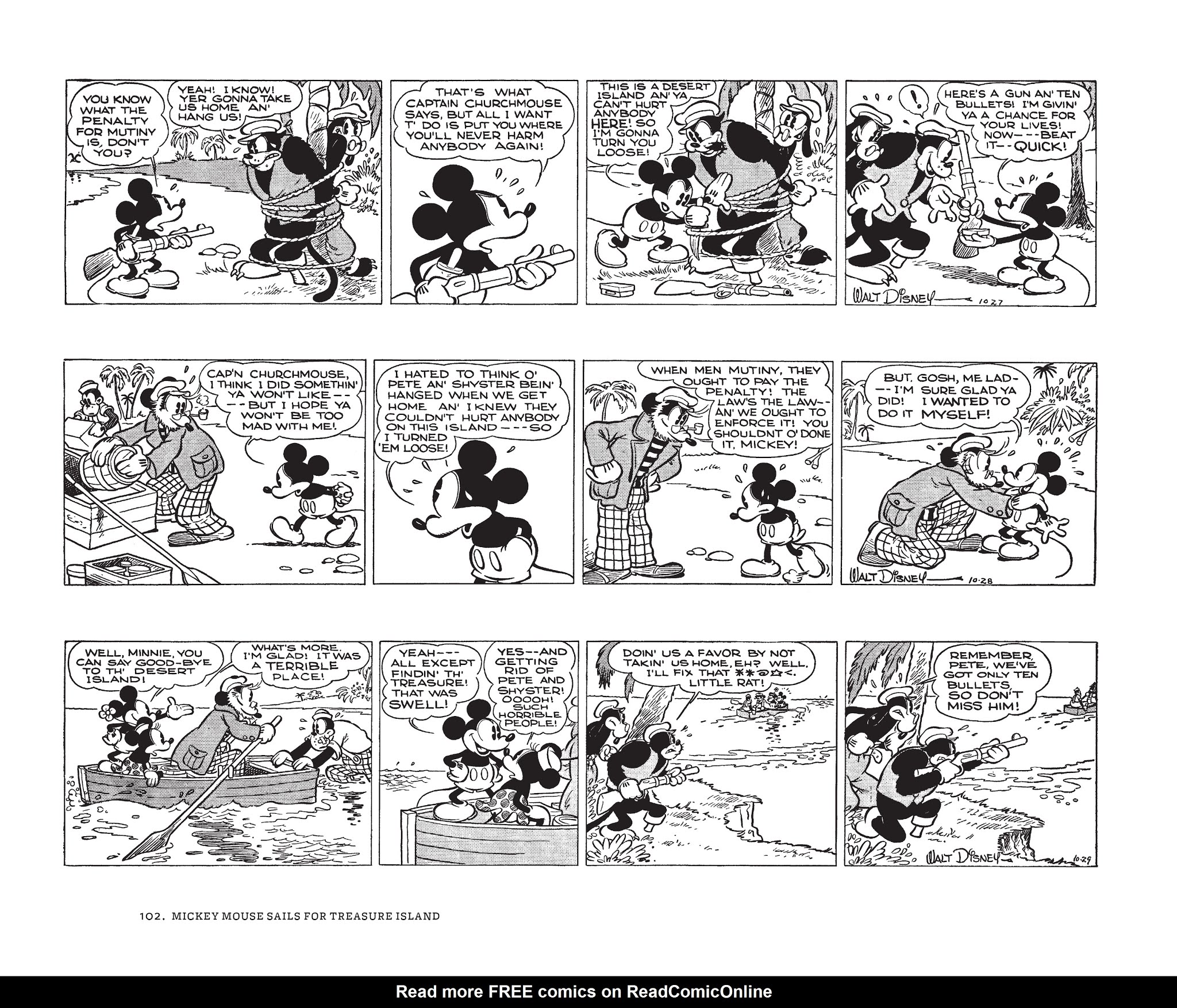 Read online Walt Disney's Mickey Mouse by Floyd Gottfredson comic -  Issue # TPB 2 (Part 2) - 2