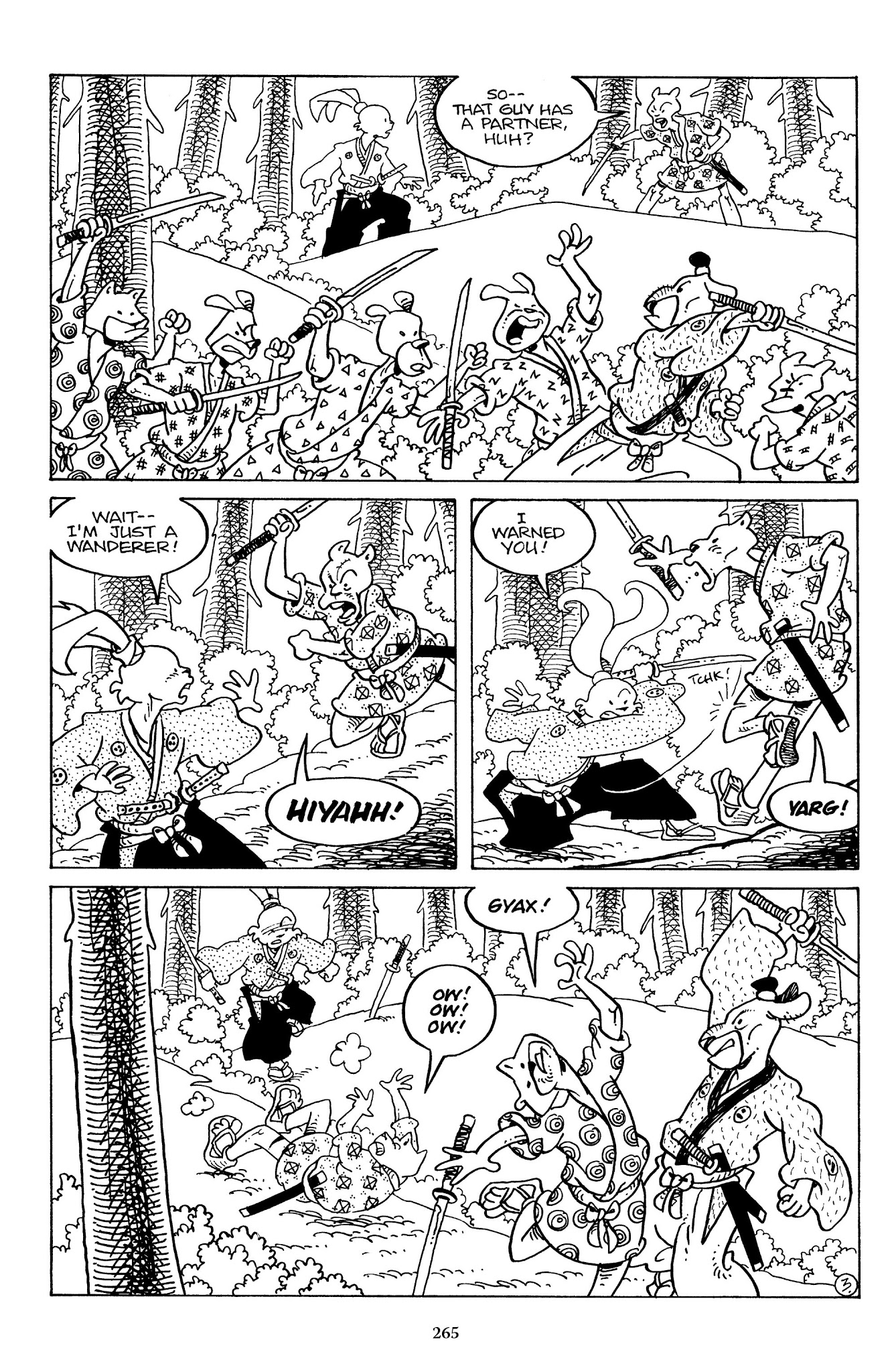 Read online The Usagi Yojimbo Saga comic -  Issue # TPB 7 - 260