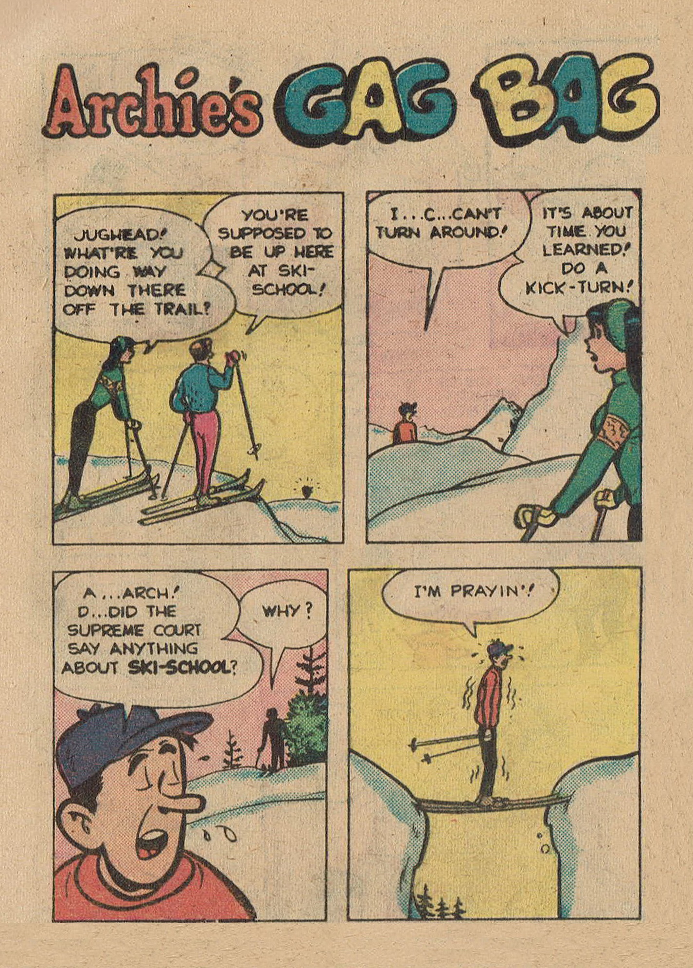 Read online Archie Digest Magazine comic -  Issue #22 - 124