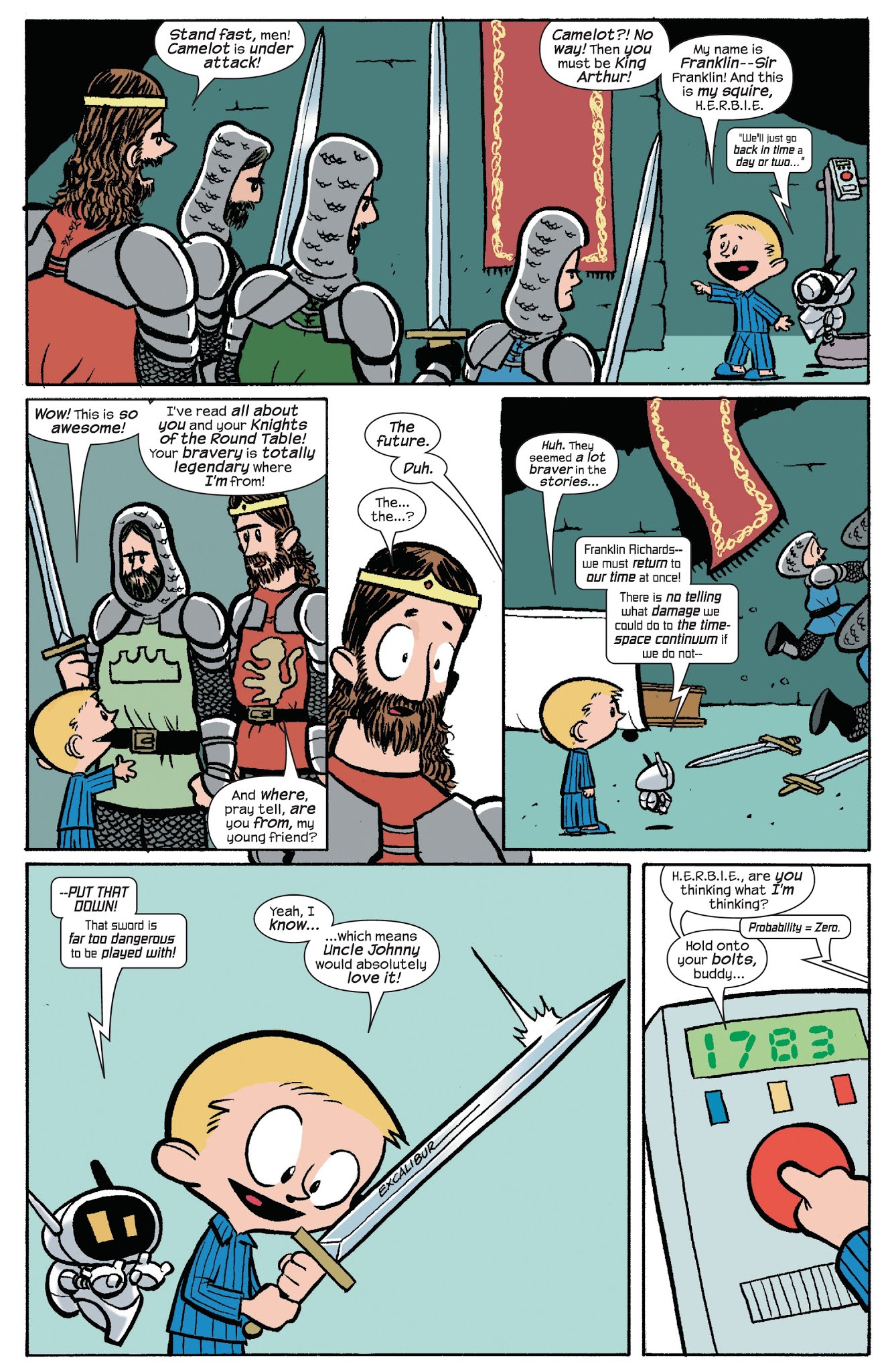 Read online Franklin Richards: A Fantastic Year comic -  Issue # TPB - 103