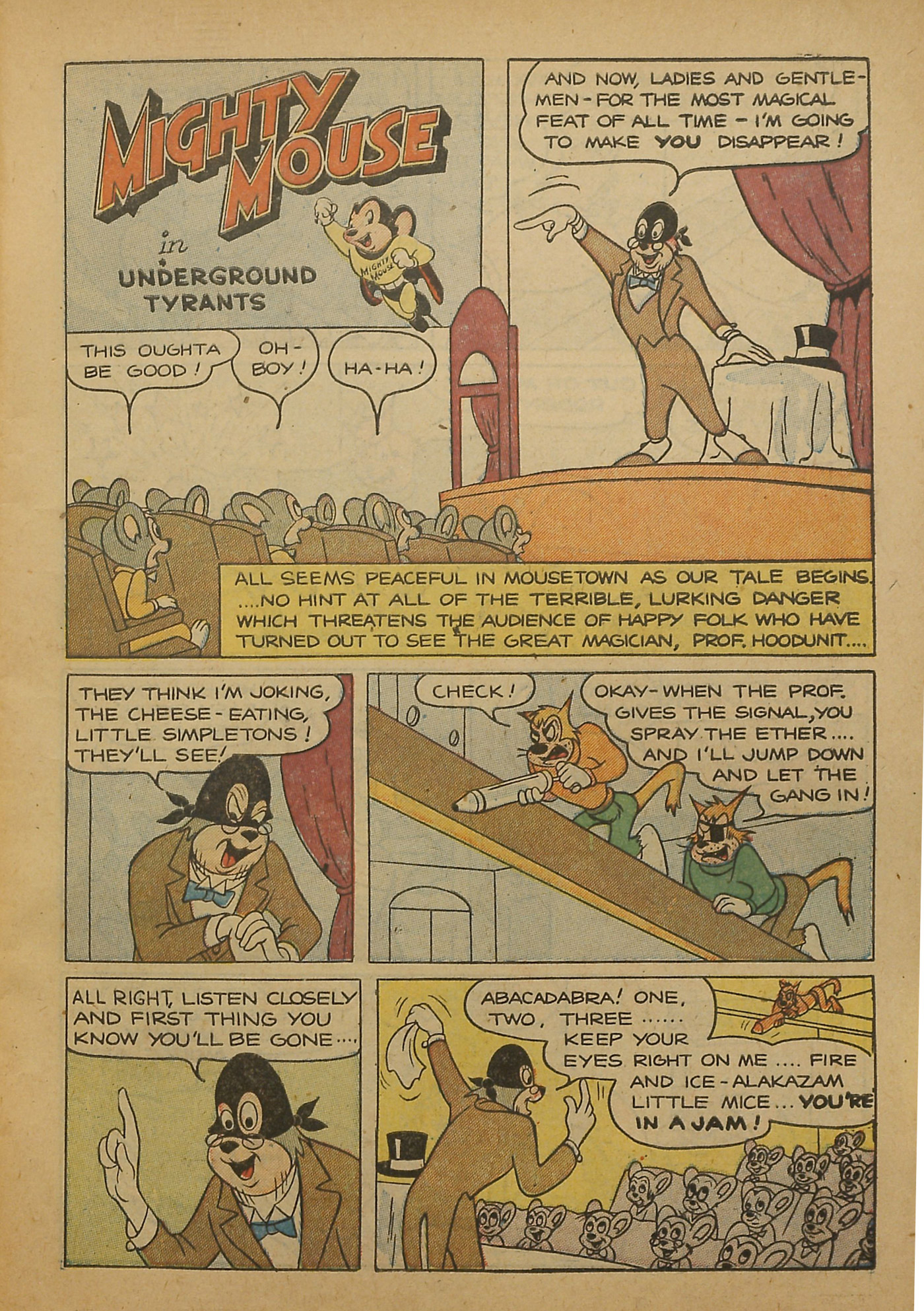 Read online Paul Terry's Mighty Mouse Comics comic -  Issue #40 - 19