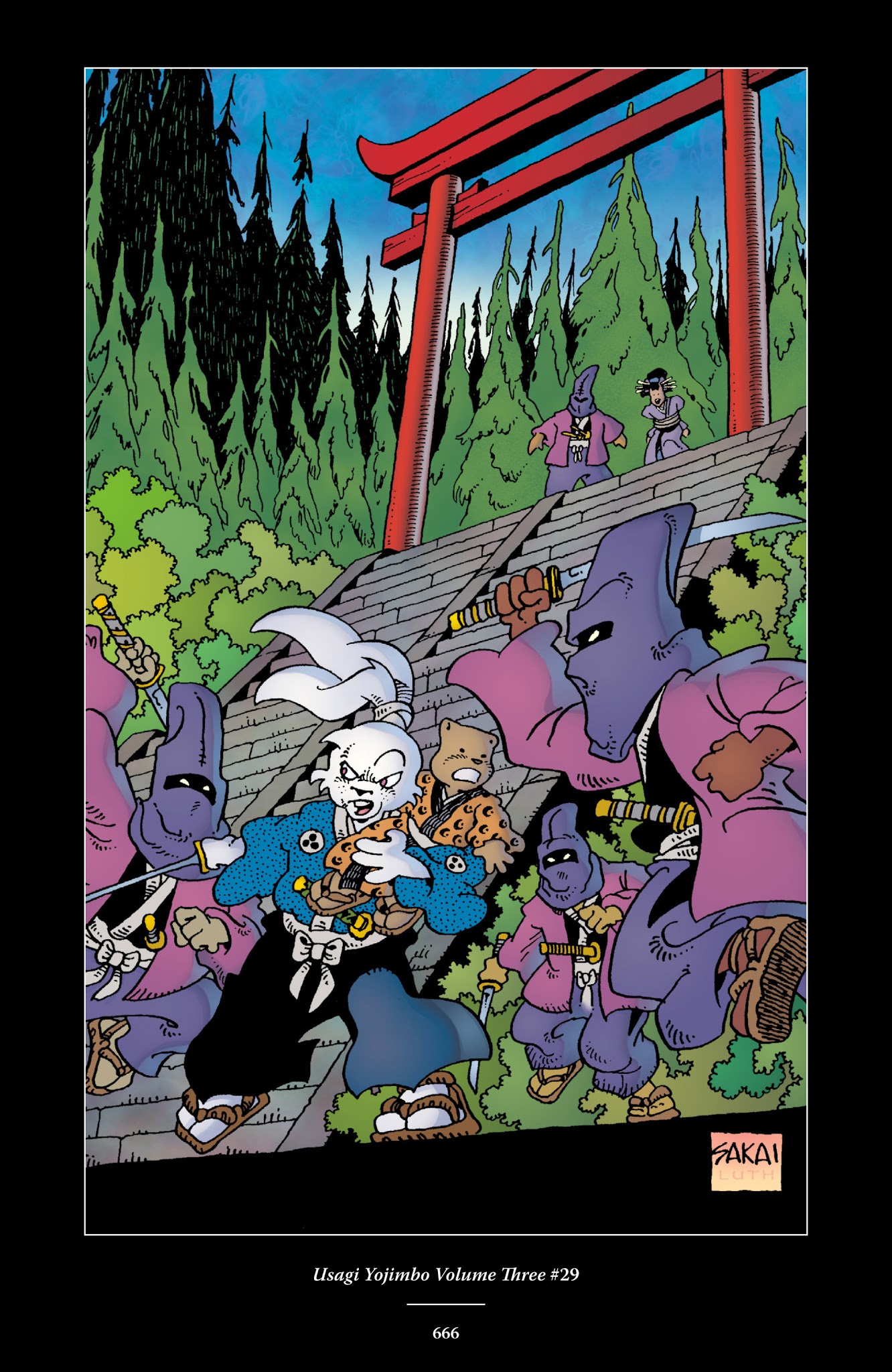Read online The Usagi Yojimbo Saga comic -  Issue # TPB 2 - 656