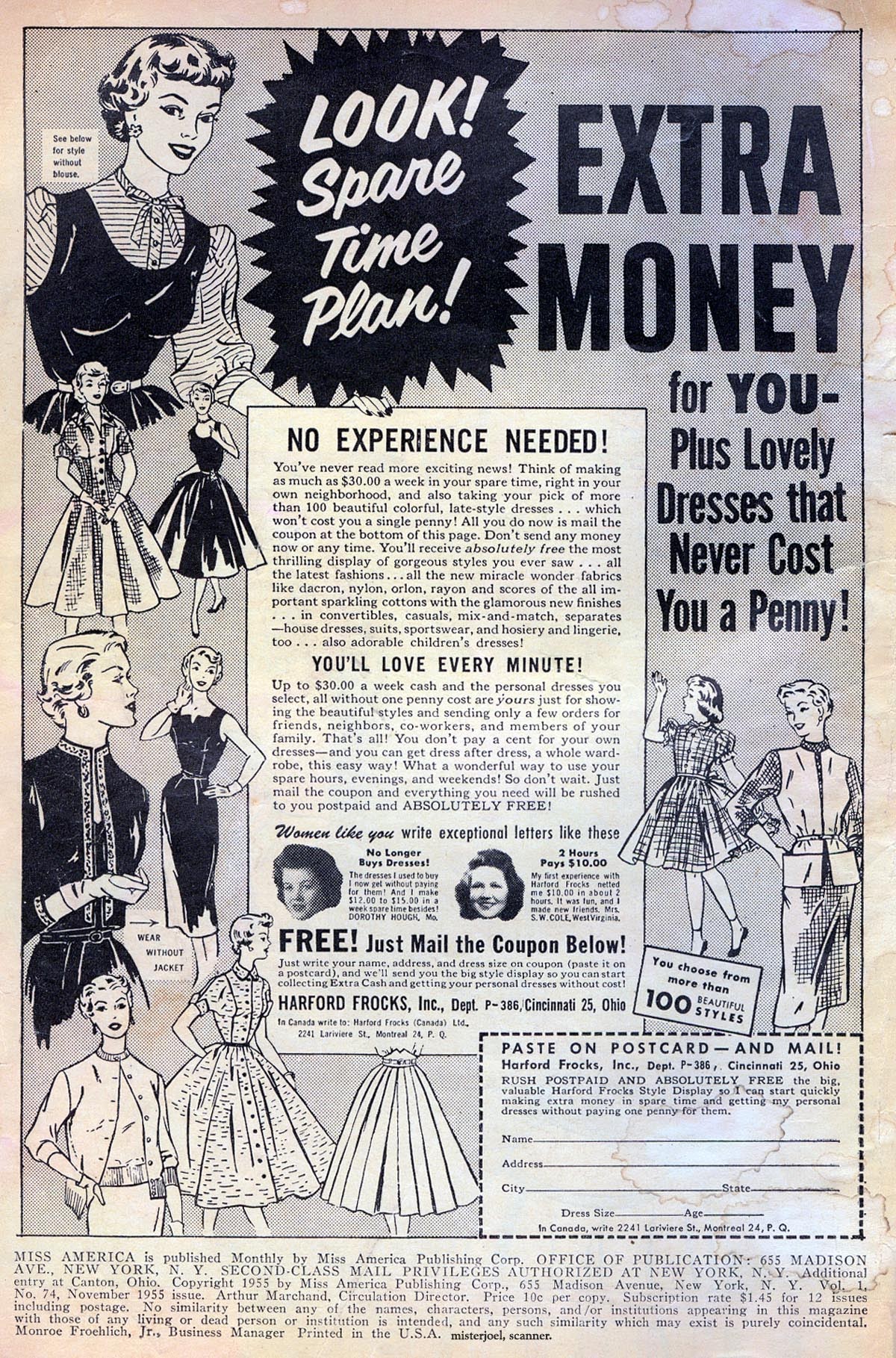 Read online Miss America comic -  Issue #74 - 2