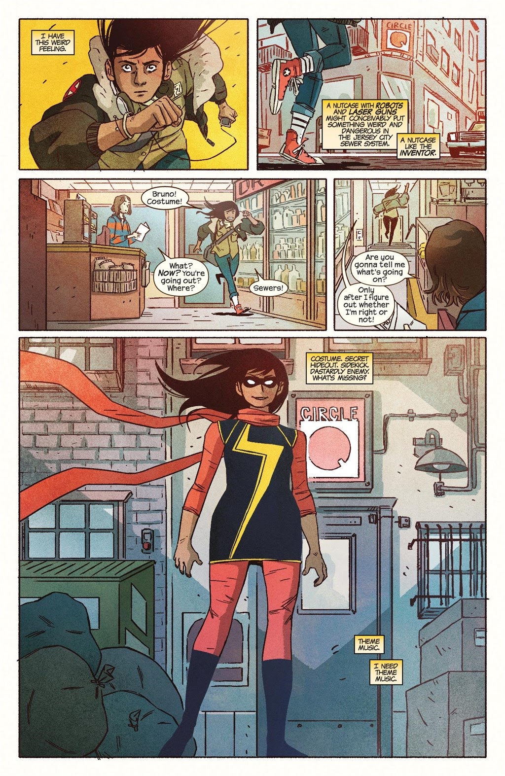 Read online Ms. Marvel Meets The Marvel Universe comic -  Issue # TPB (Part 1) - 10