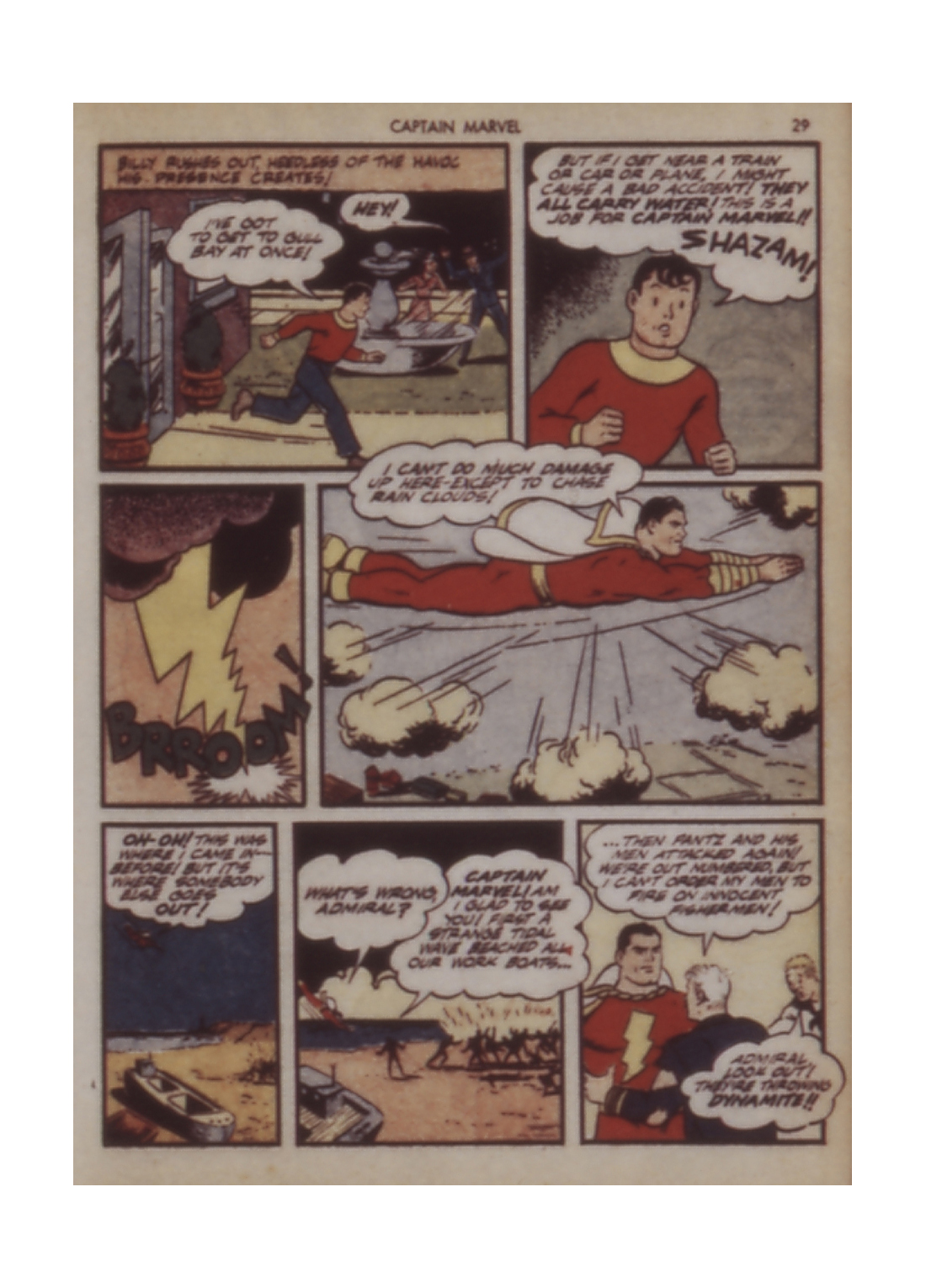 Read online Captain Marvel Adventures comic -  Issue #12 - 29