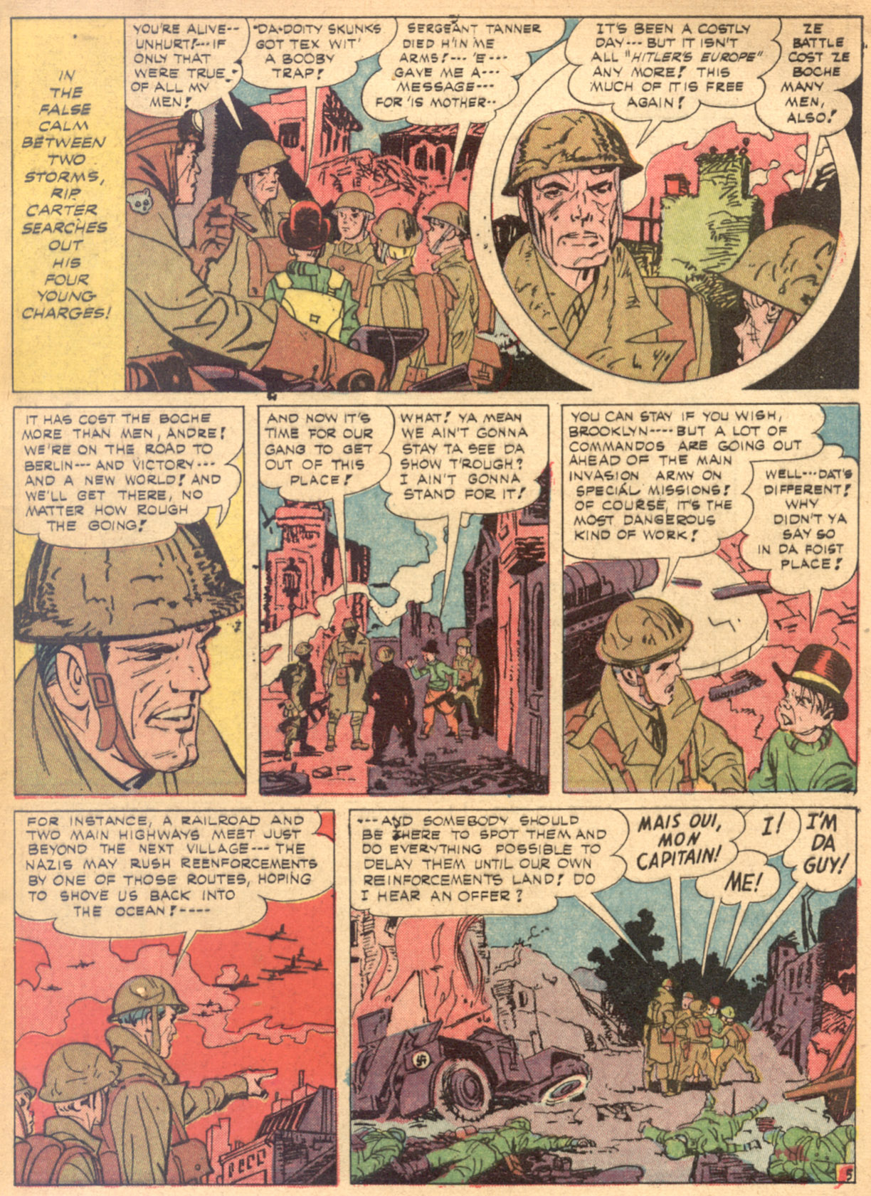 Read online Boy Commandos comic -  Issue #4 - 7