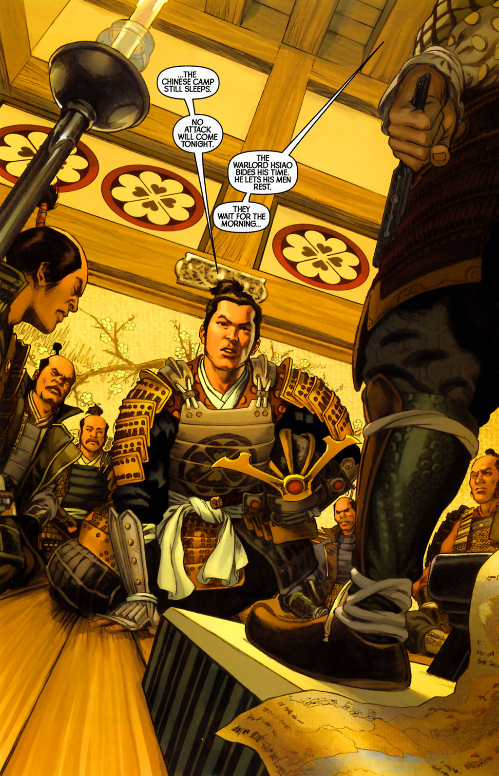 Read online Samurai: Heaven and Earth comic -  Issue #1 - 4