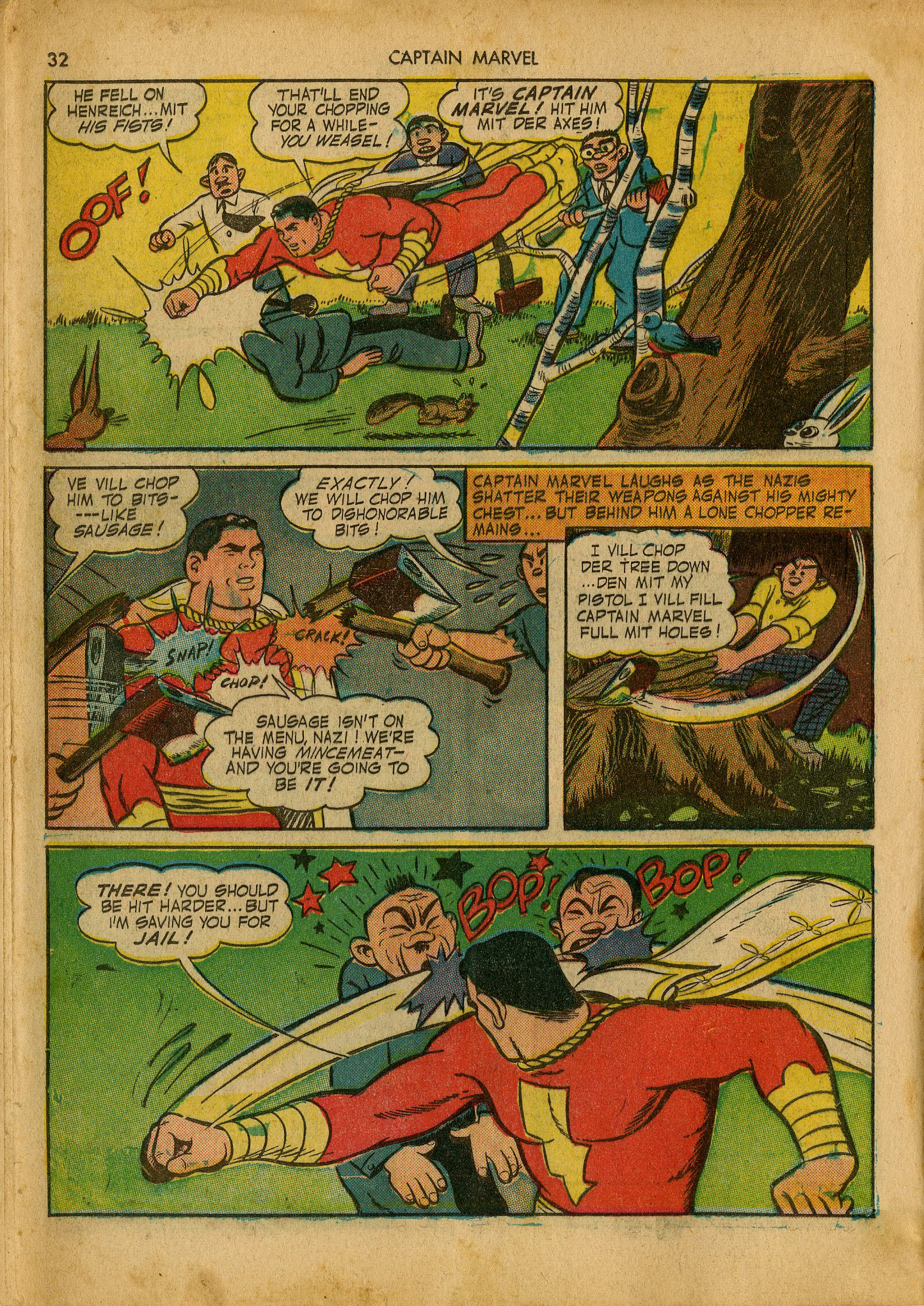 Read online Captain Marvel Adventures comic -  Issue #25 - 32