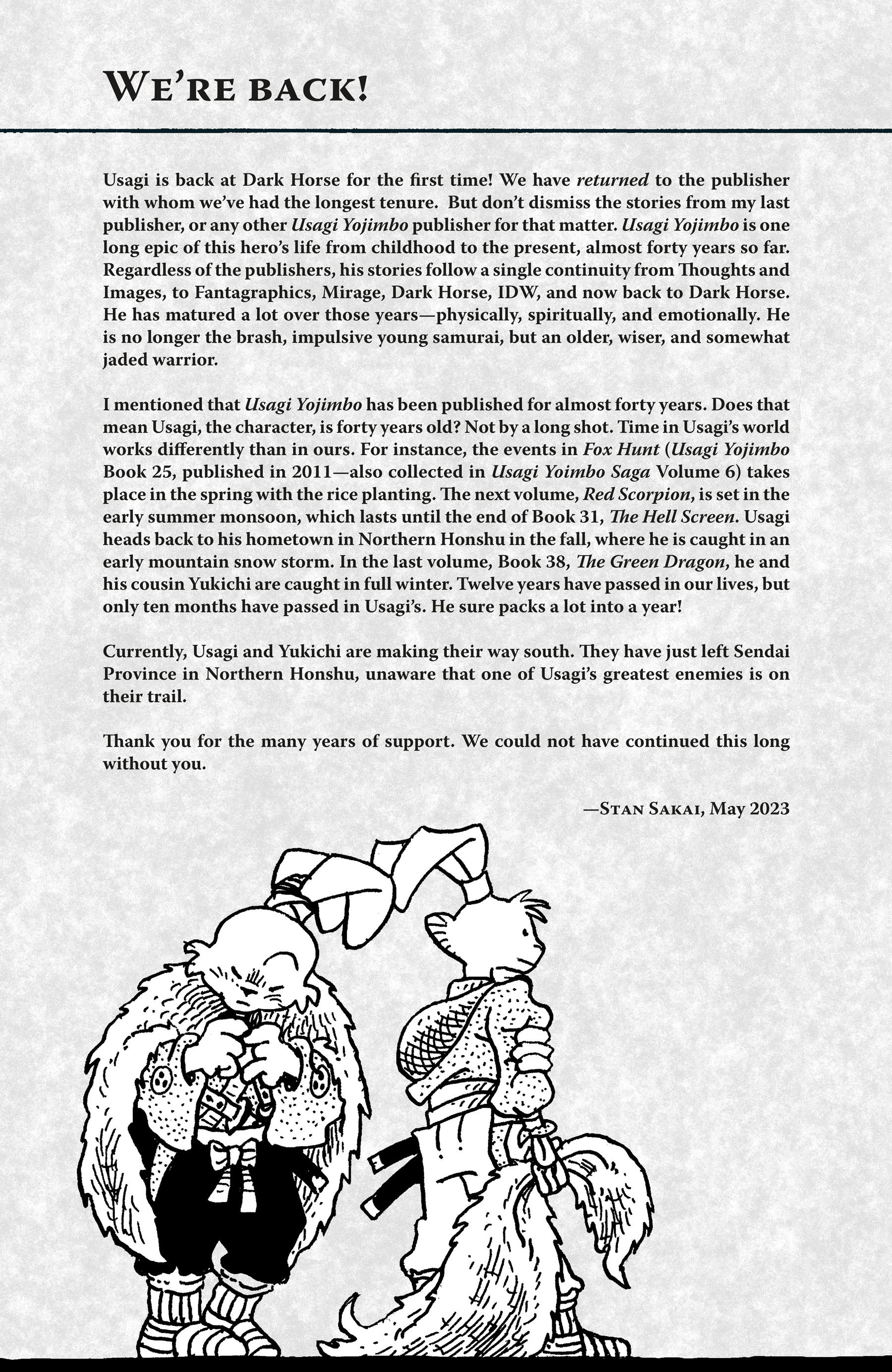 Read online Usagi Yojimbo: Ice and Snow comic -  Issue #1 - 27