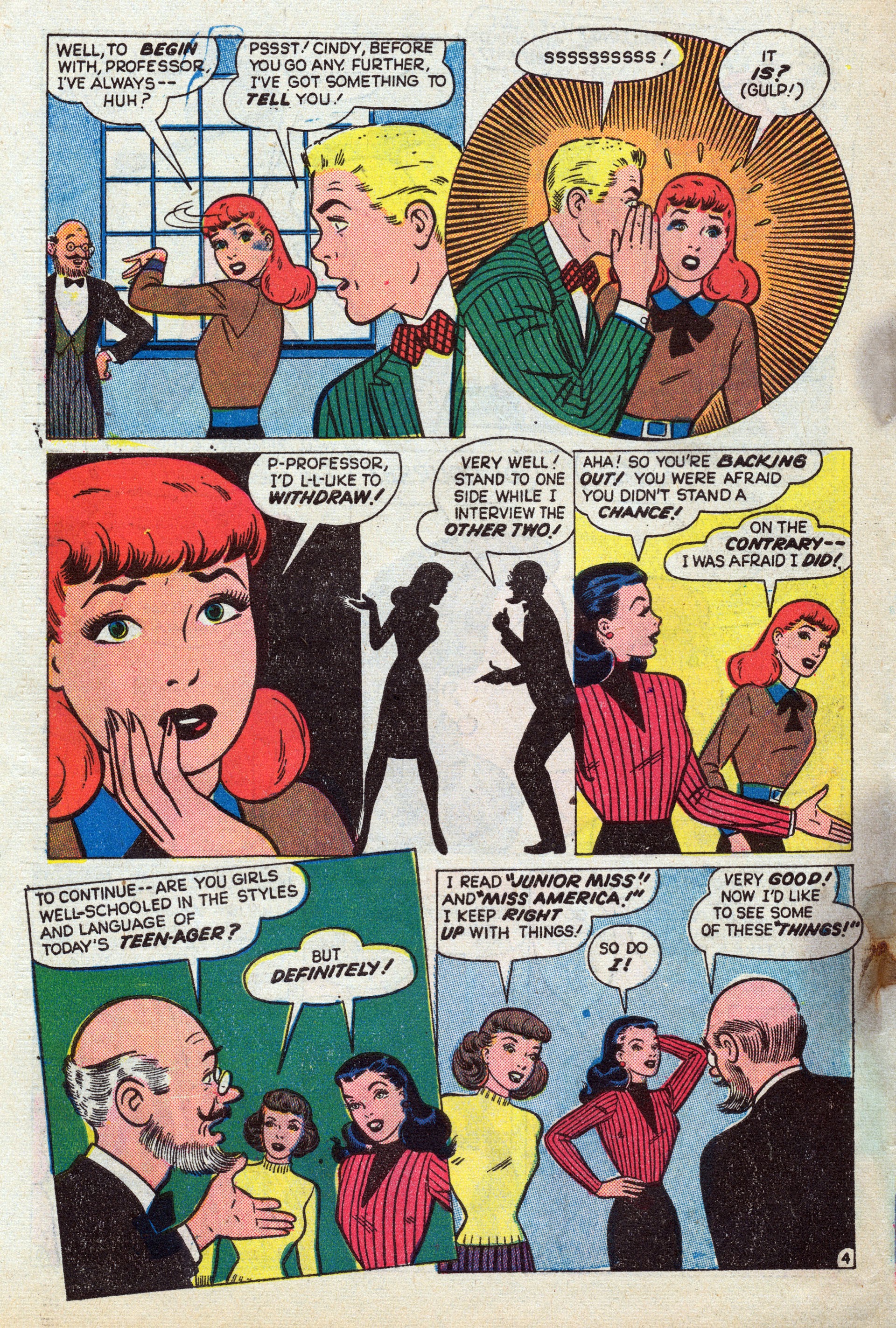 Read online Junior Miss (1947) comic -  Issue #31 - 39