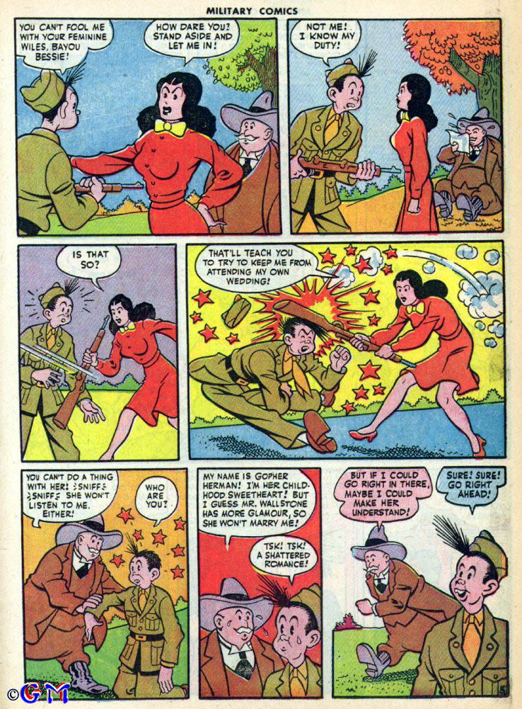Read online Military Comics comic -  Issue #35 - 35