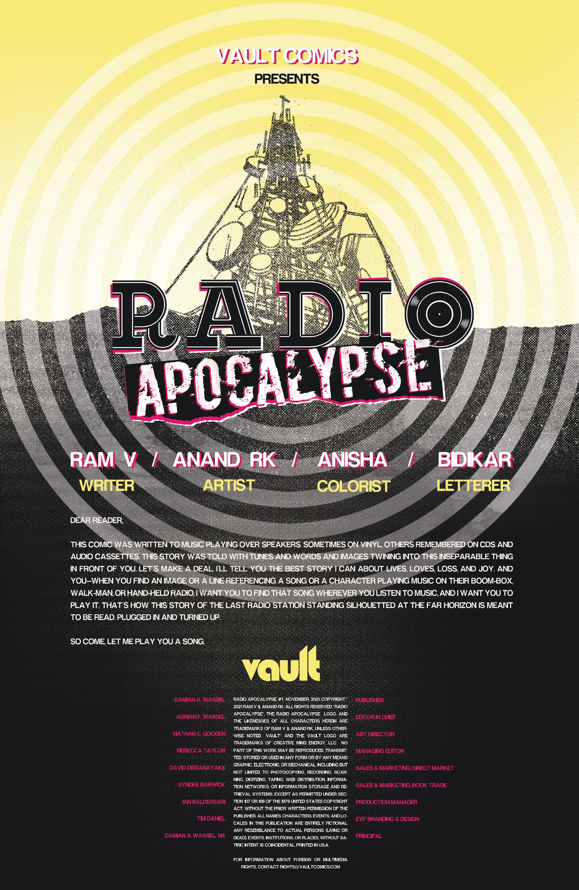 Read online Radio Apocalypse comic -  Issue #1 - 3
